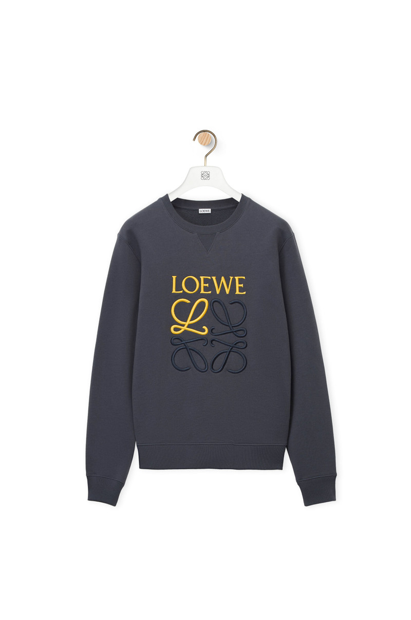 LOEWE Anagram regular fit sweatshirt in cotton 1