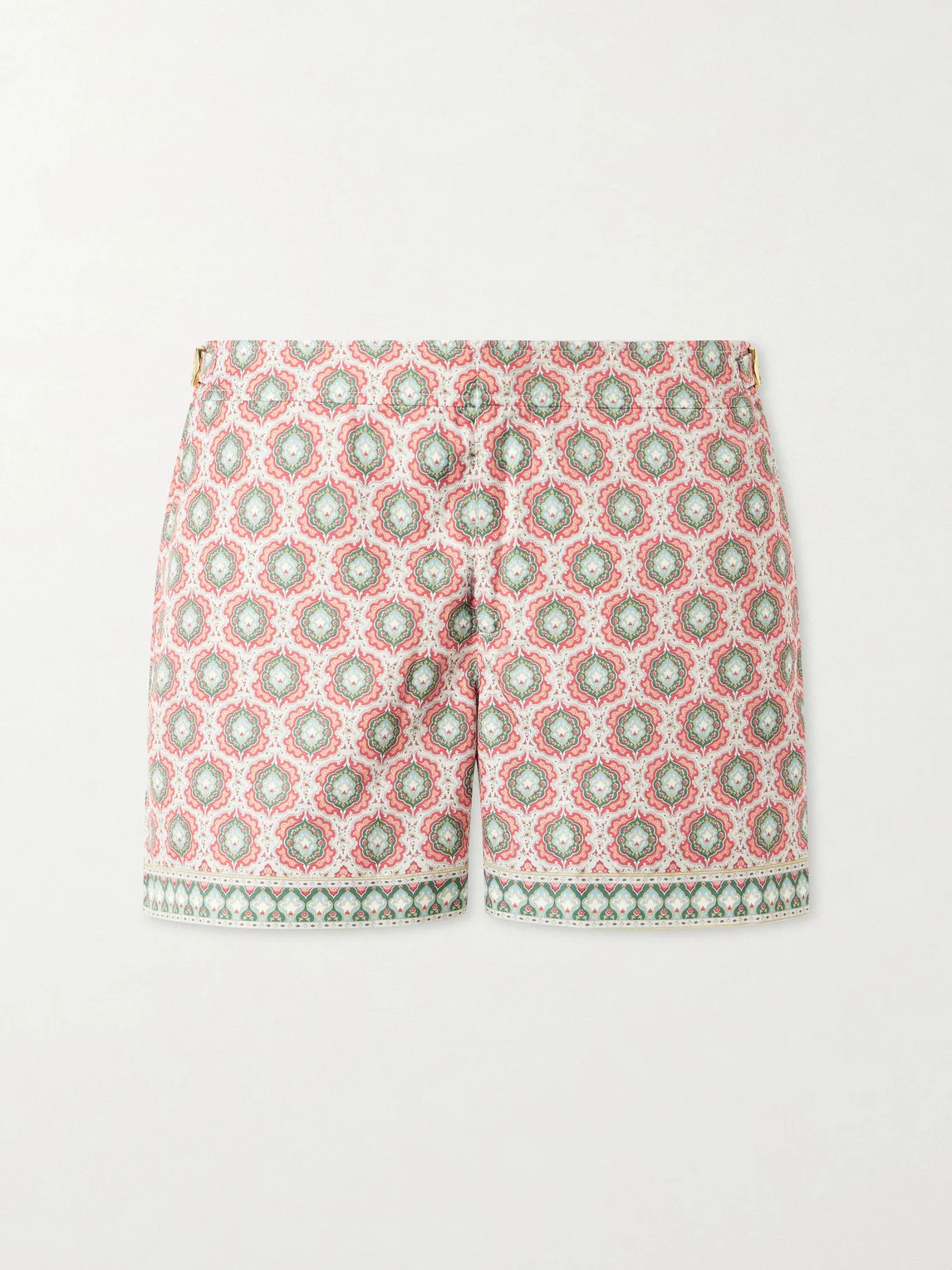 Setter Passetto Straight-Leg Mid-Length Printed Swim Shorts - 1