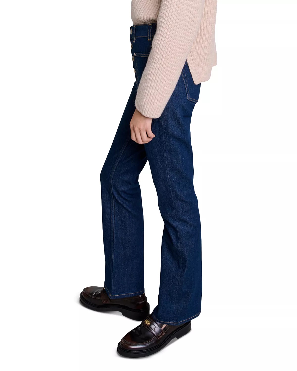 Passionbrut Straight Leg Jeans in Dark Blue - 4