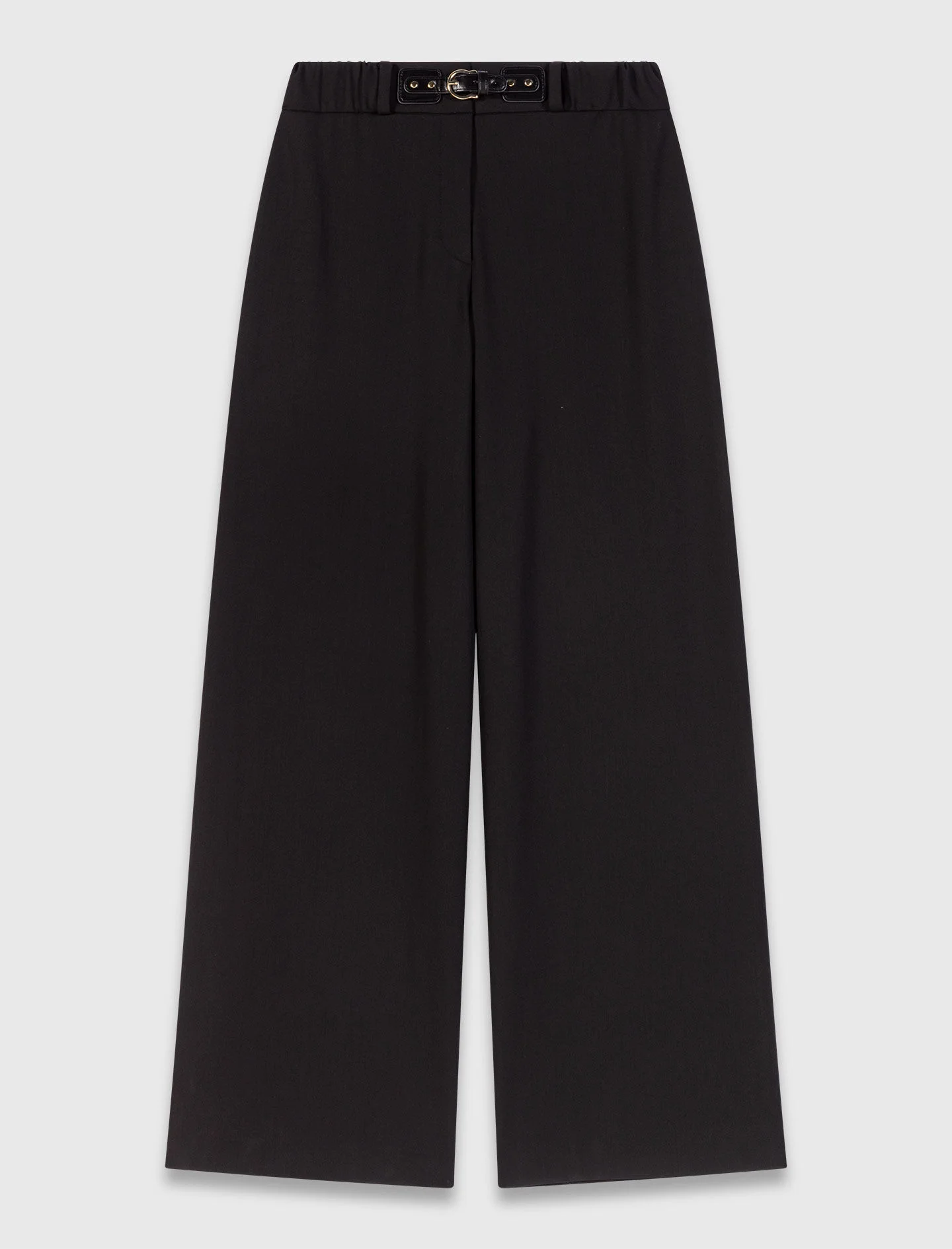 Wide-leg suit trousers - 1