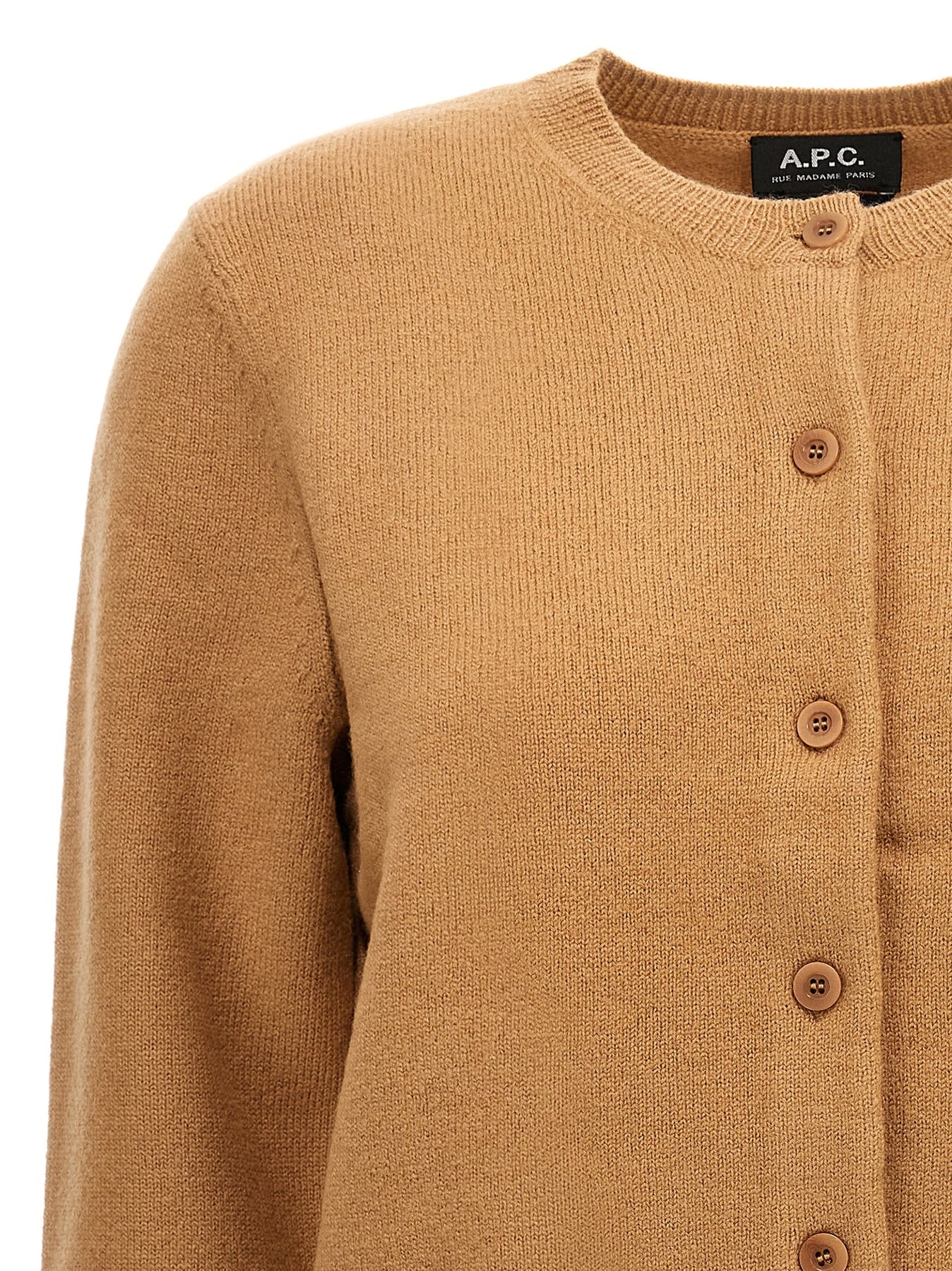 Mila Sweater, Cardigans Beige - 3