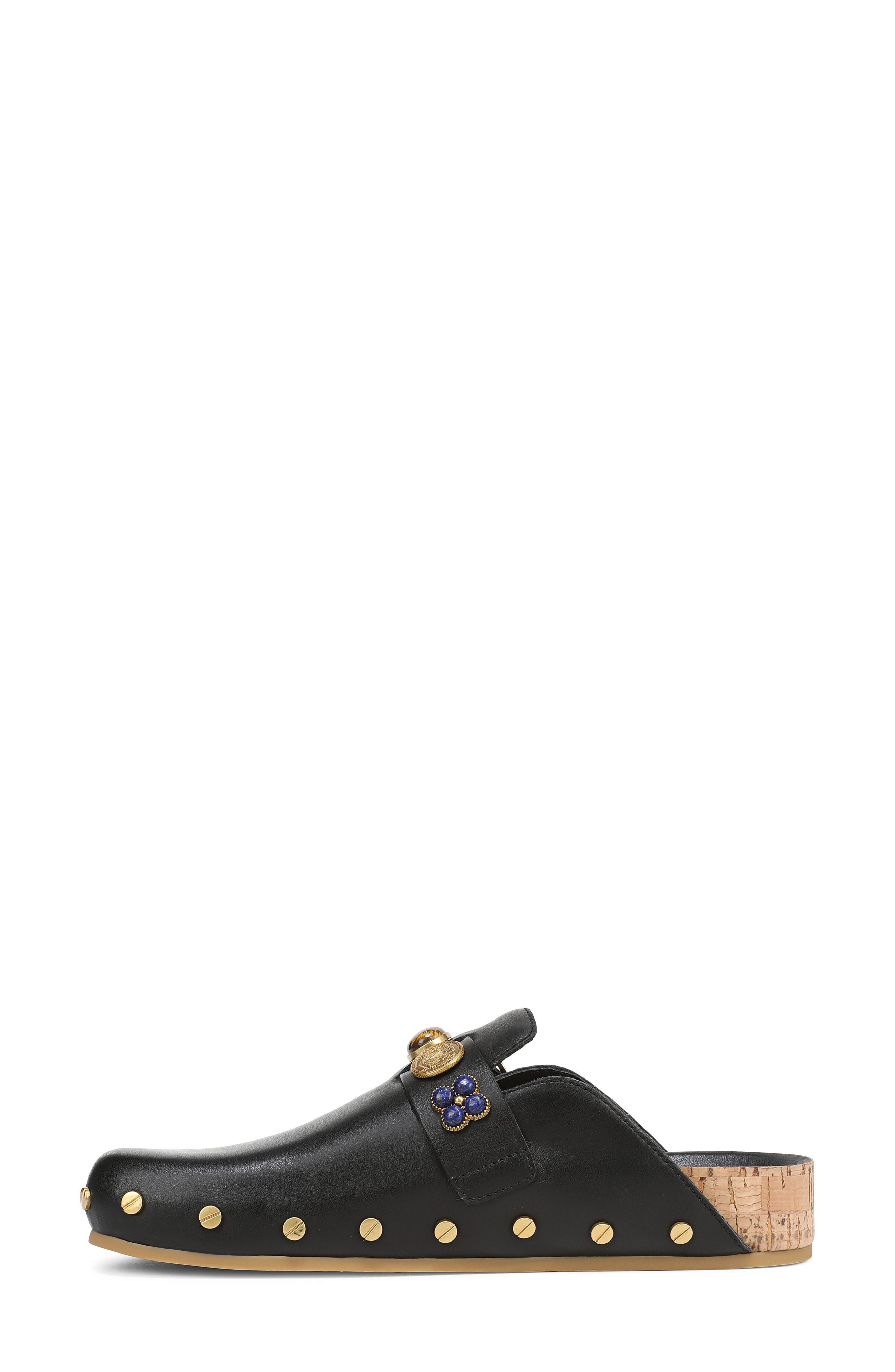 Veronica Beard Fern Charm Clog in Black at Nordstrom - 8