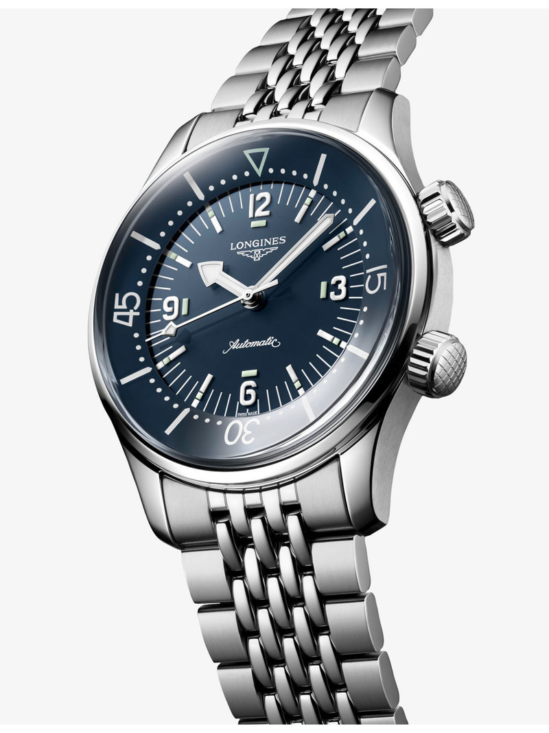 Longines L3.764.4.90.7 Legend Diver Stainless-Steel Automatic Watch outlook