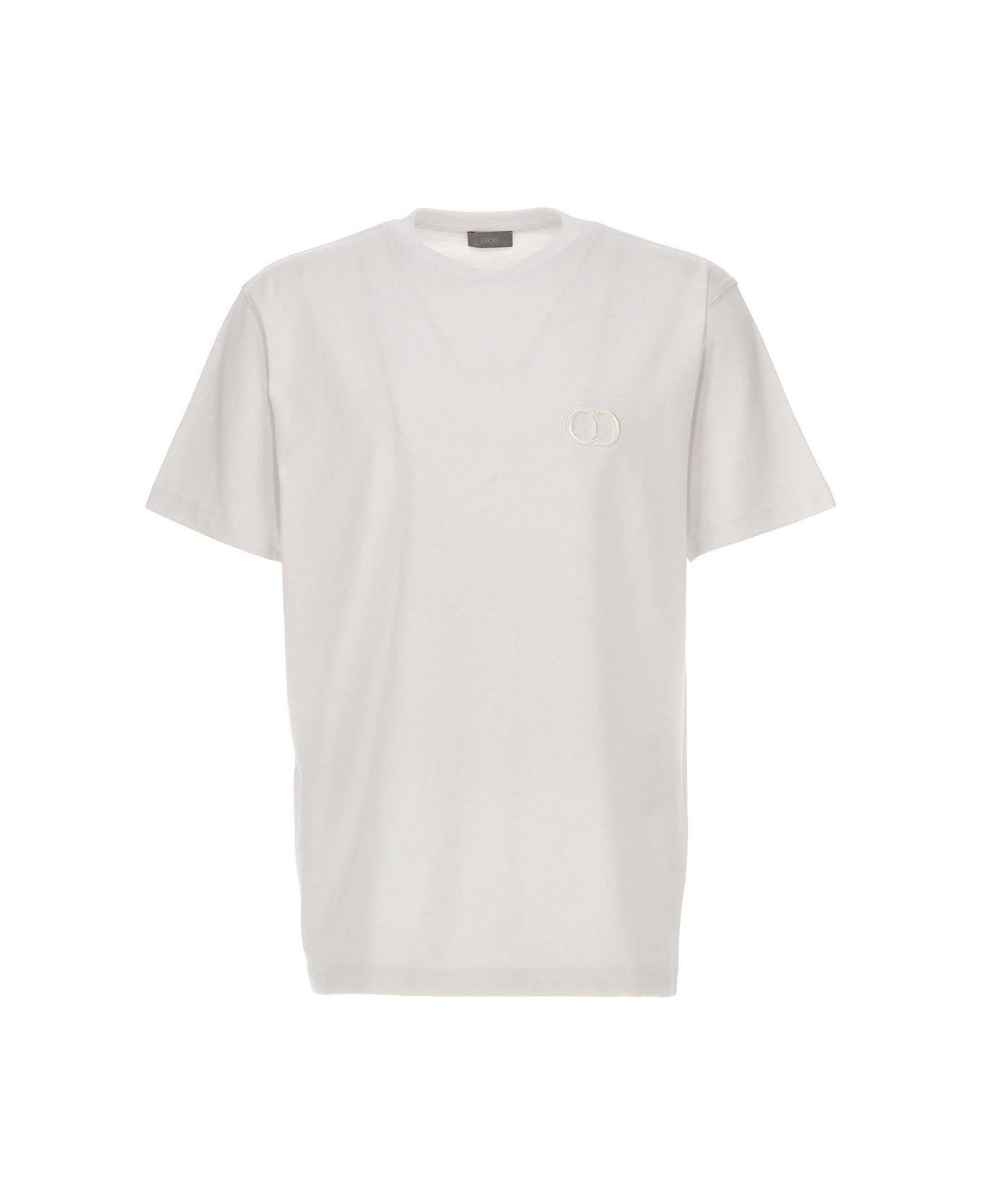 Cd Embroidered Crewneck T-shirt - 1