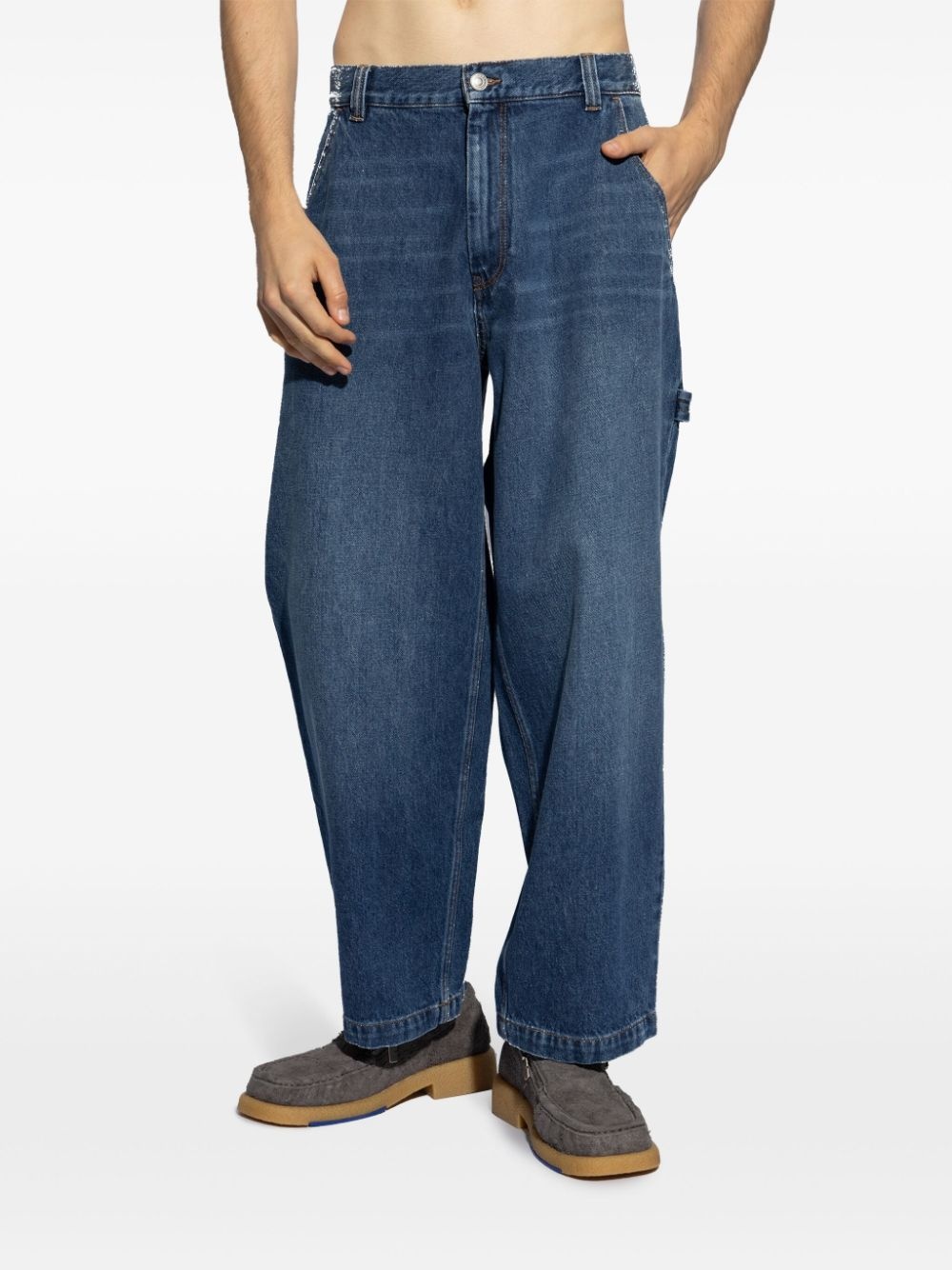 mid-rise straight-leg jeans - 3