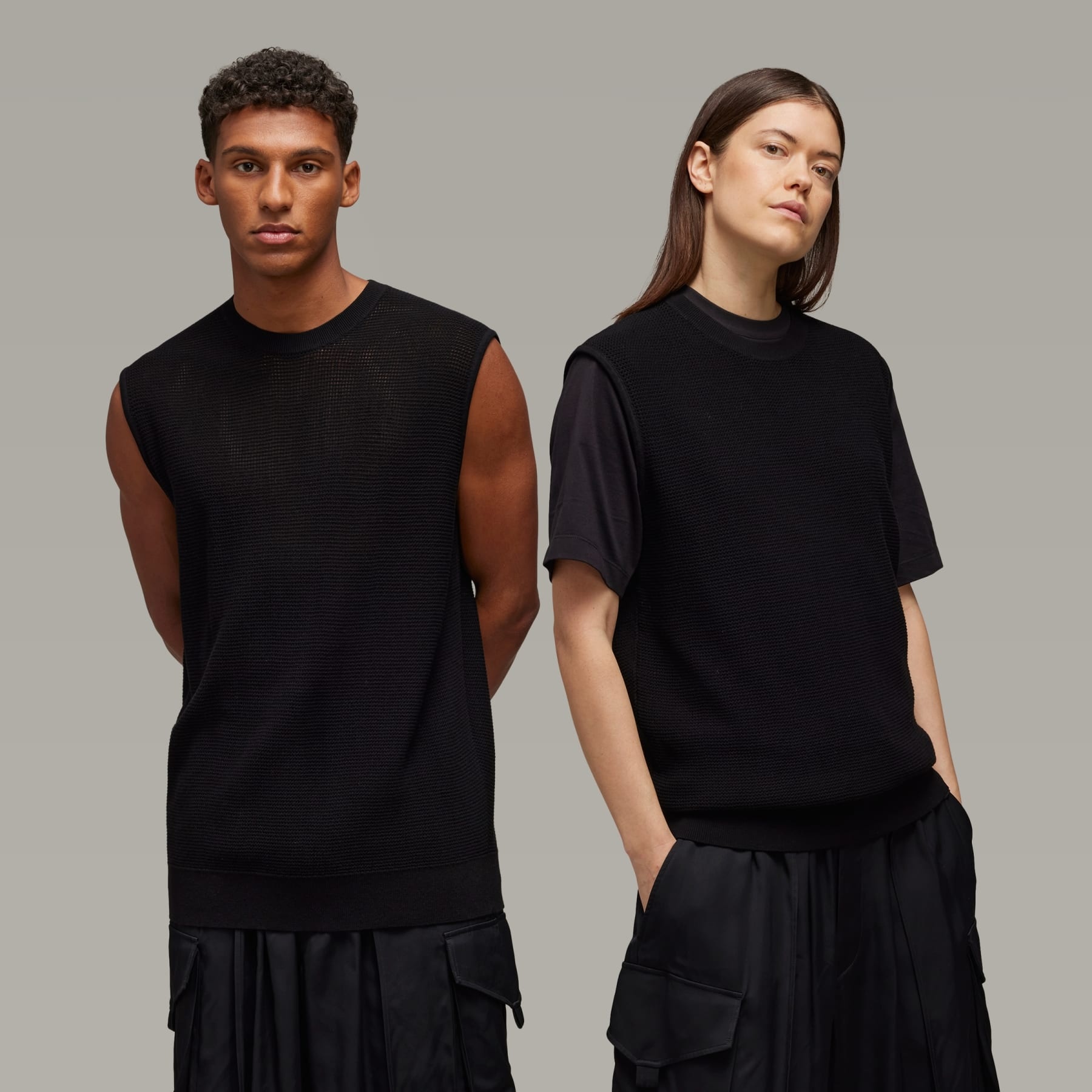 Y-3 Graphic Knit Vest - 3
