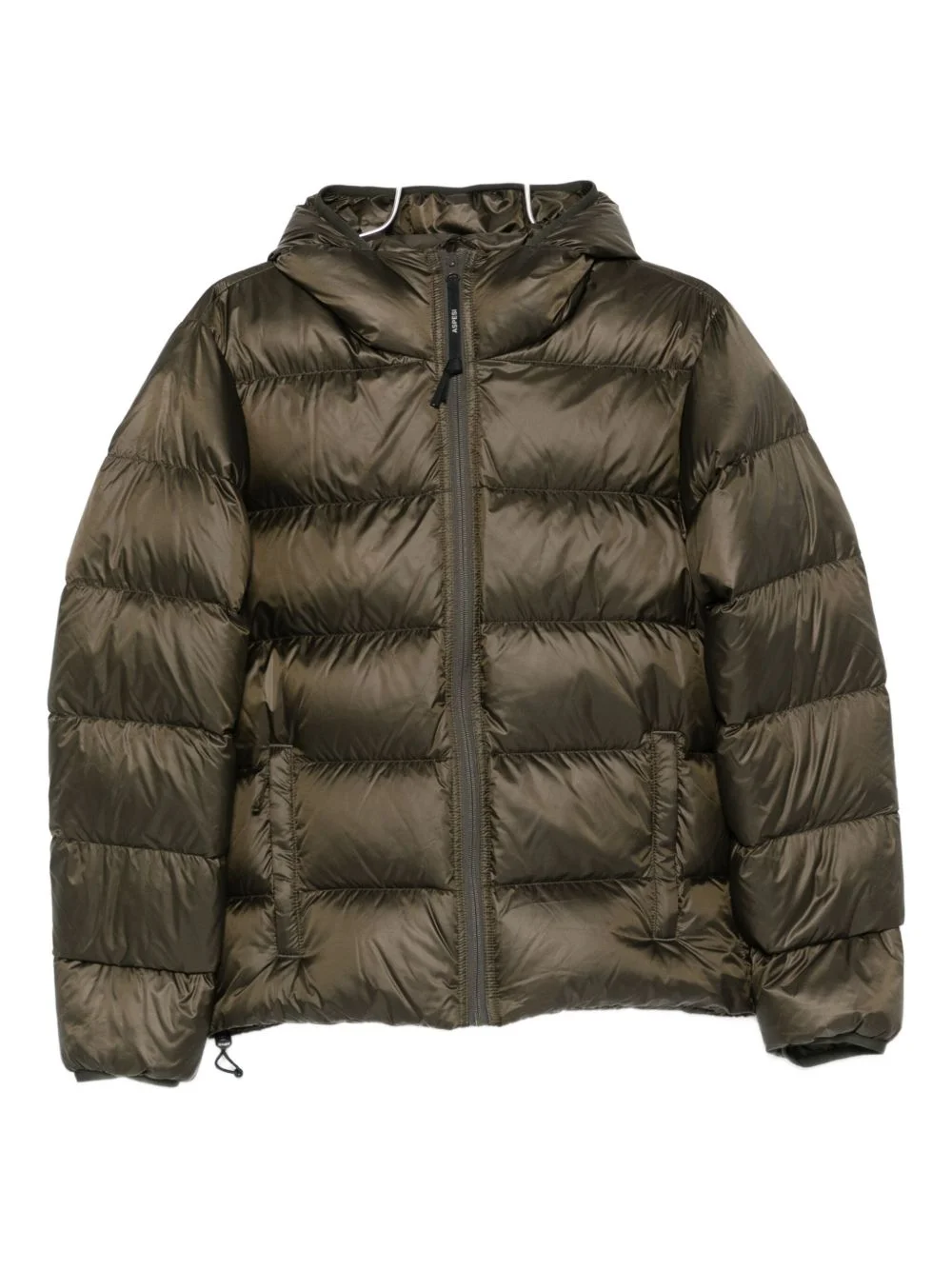 hooded padded coat - 1