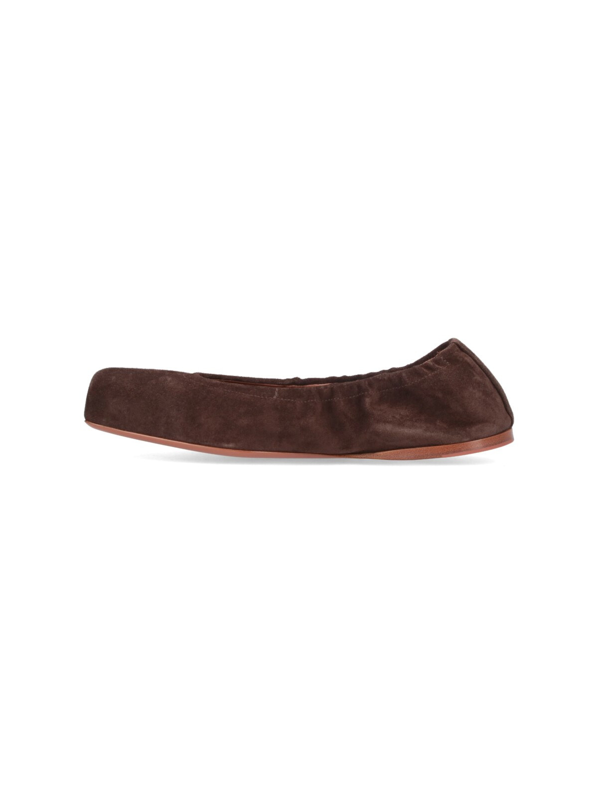 "FLAT" SQUARE BALLET FLATS - 3