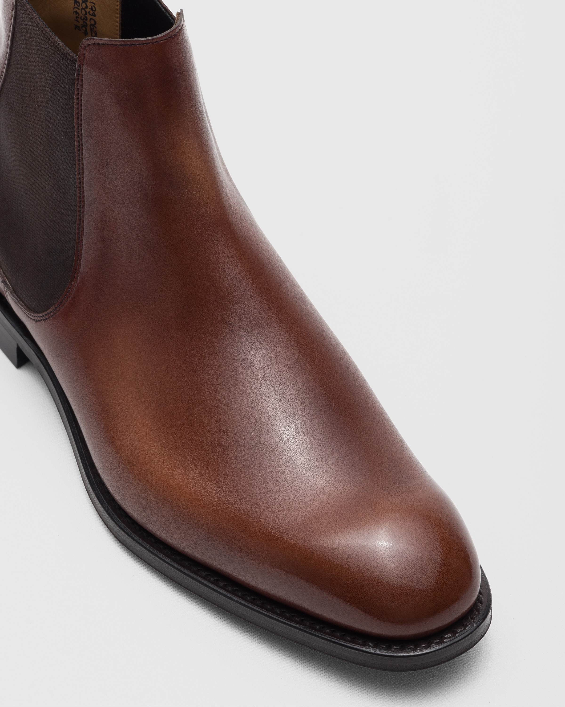 Bleached Calfskin Chelsea Boot - 3