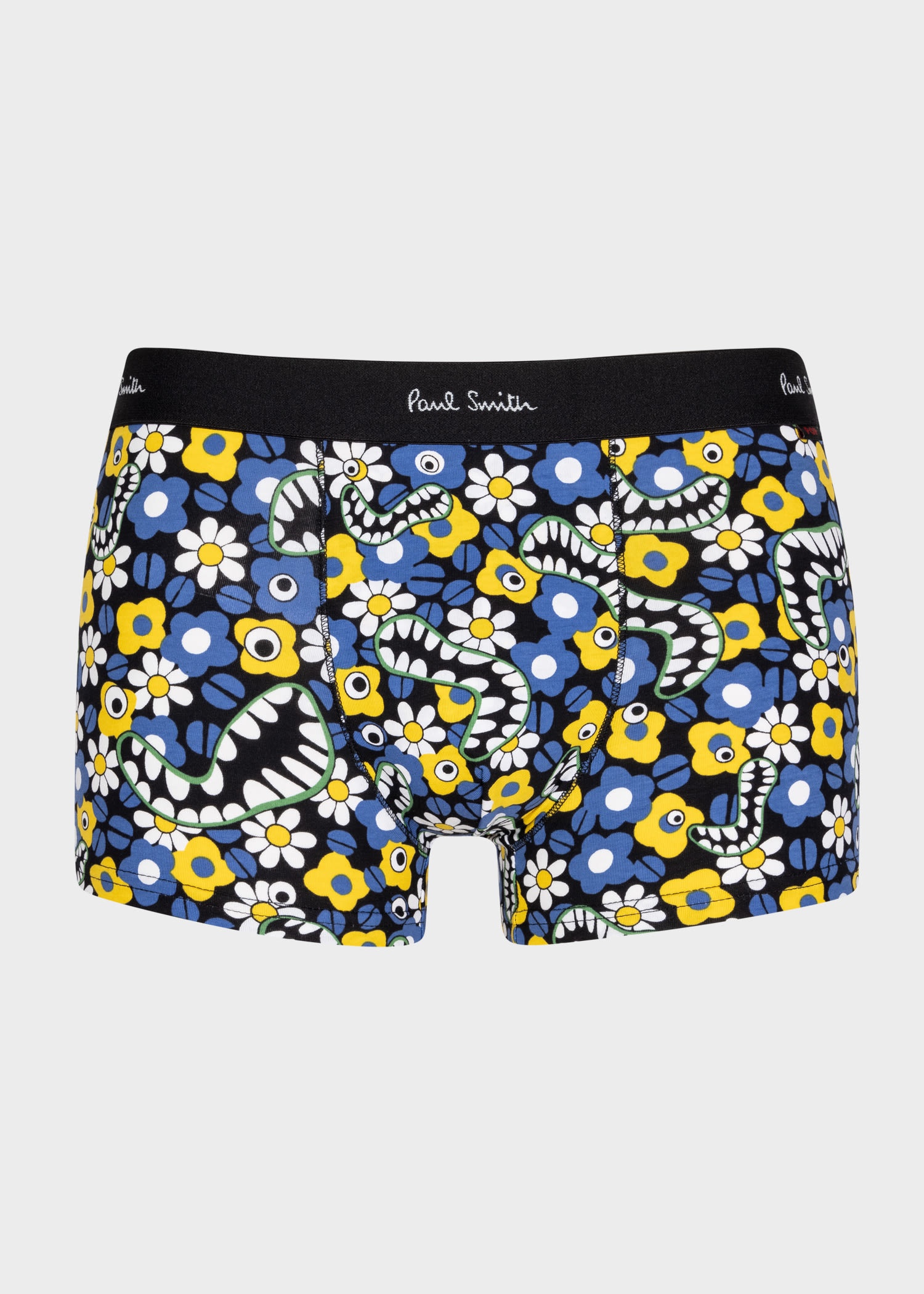 'Freaky Floral' Print Low-Rise Boxer Briefs - 1