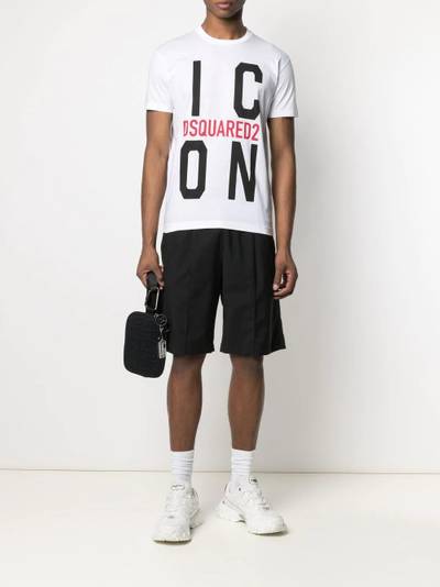 DSQUARED2 logo-print short-sleeve T-shirt outlook