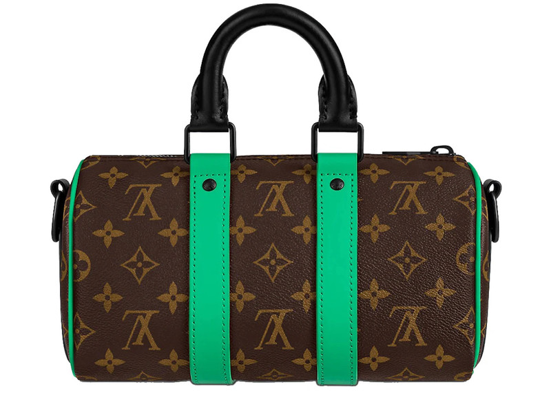 Louis Vuitton Louis Vuitton Keepall Bandouliere 25 Monogram Macassar Minty Green outlook