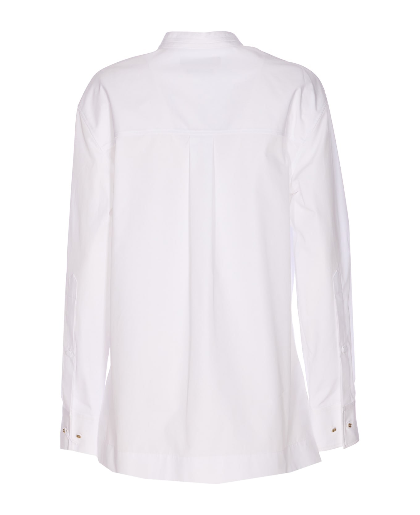 Cotton Poplin With Embroidery Shirt - 2