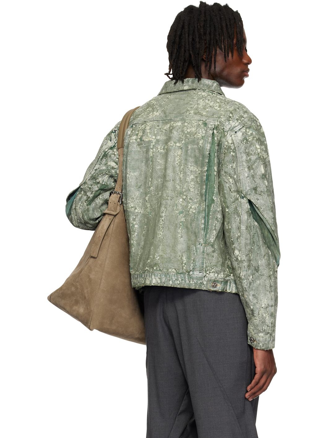 Green Terrarium Denim Jacket - 3