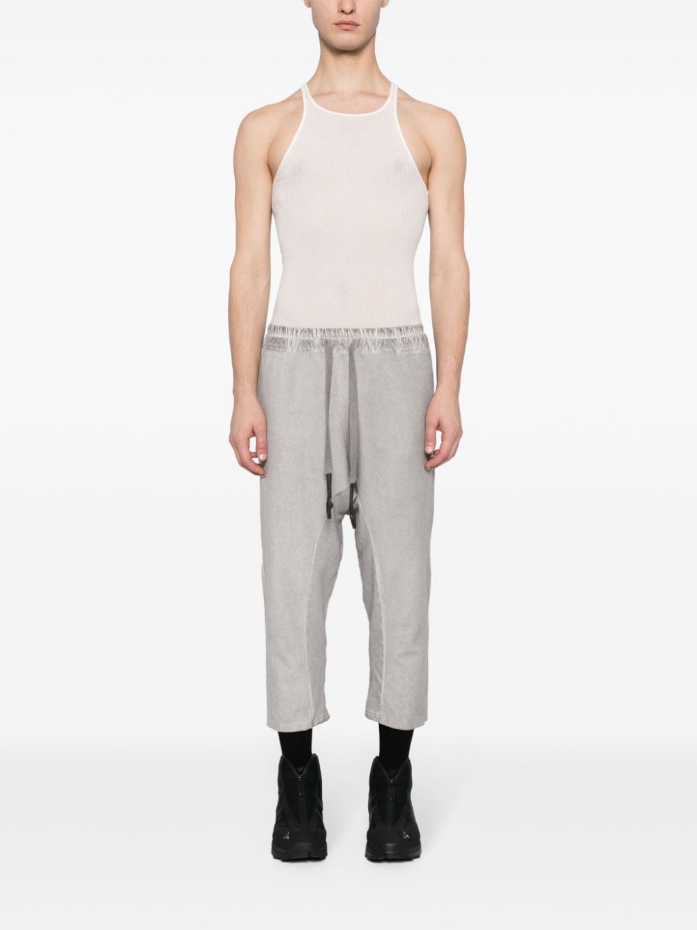cropped track pants - 2