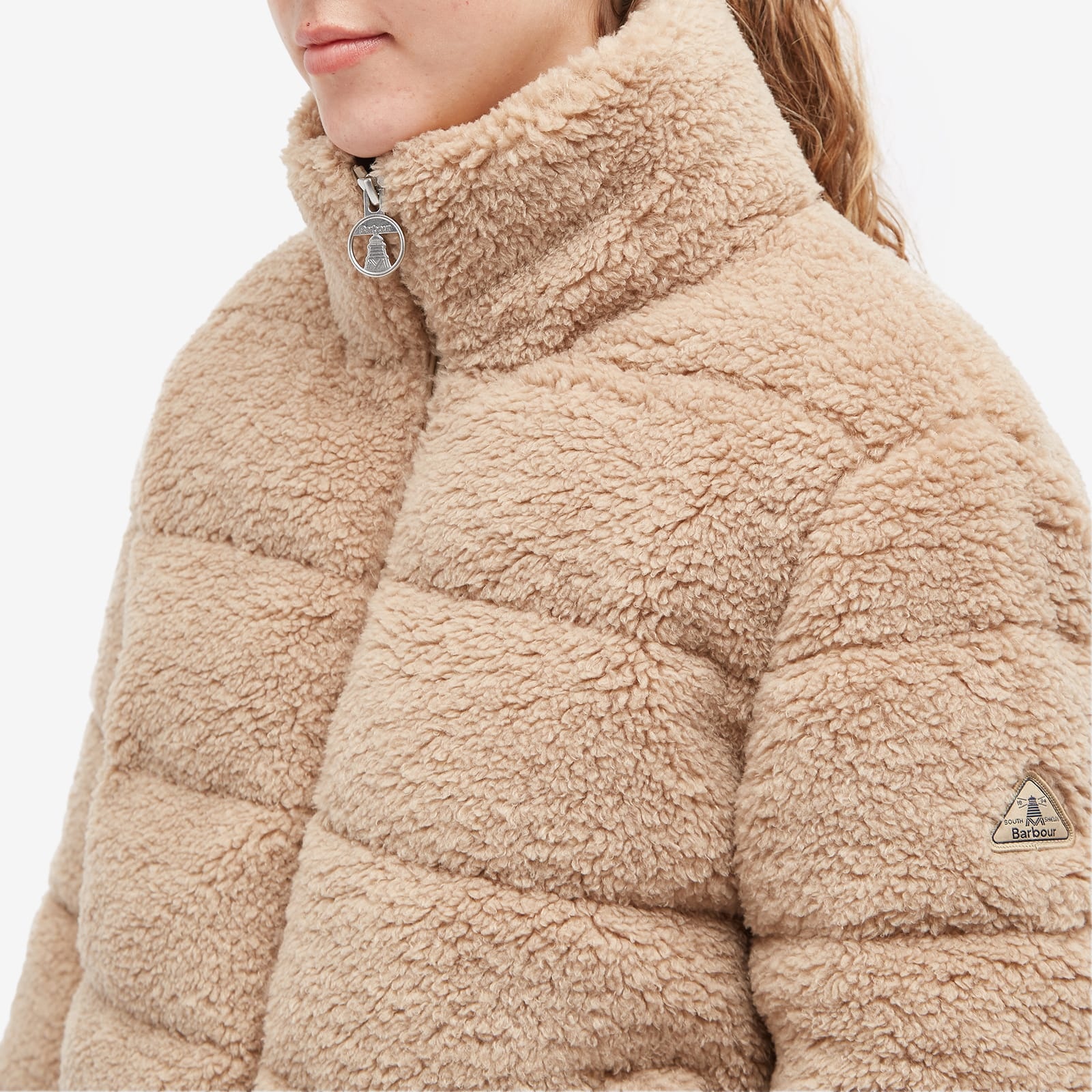 Barbour Lichen Quilt Fleece Coat - 5