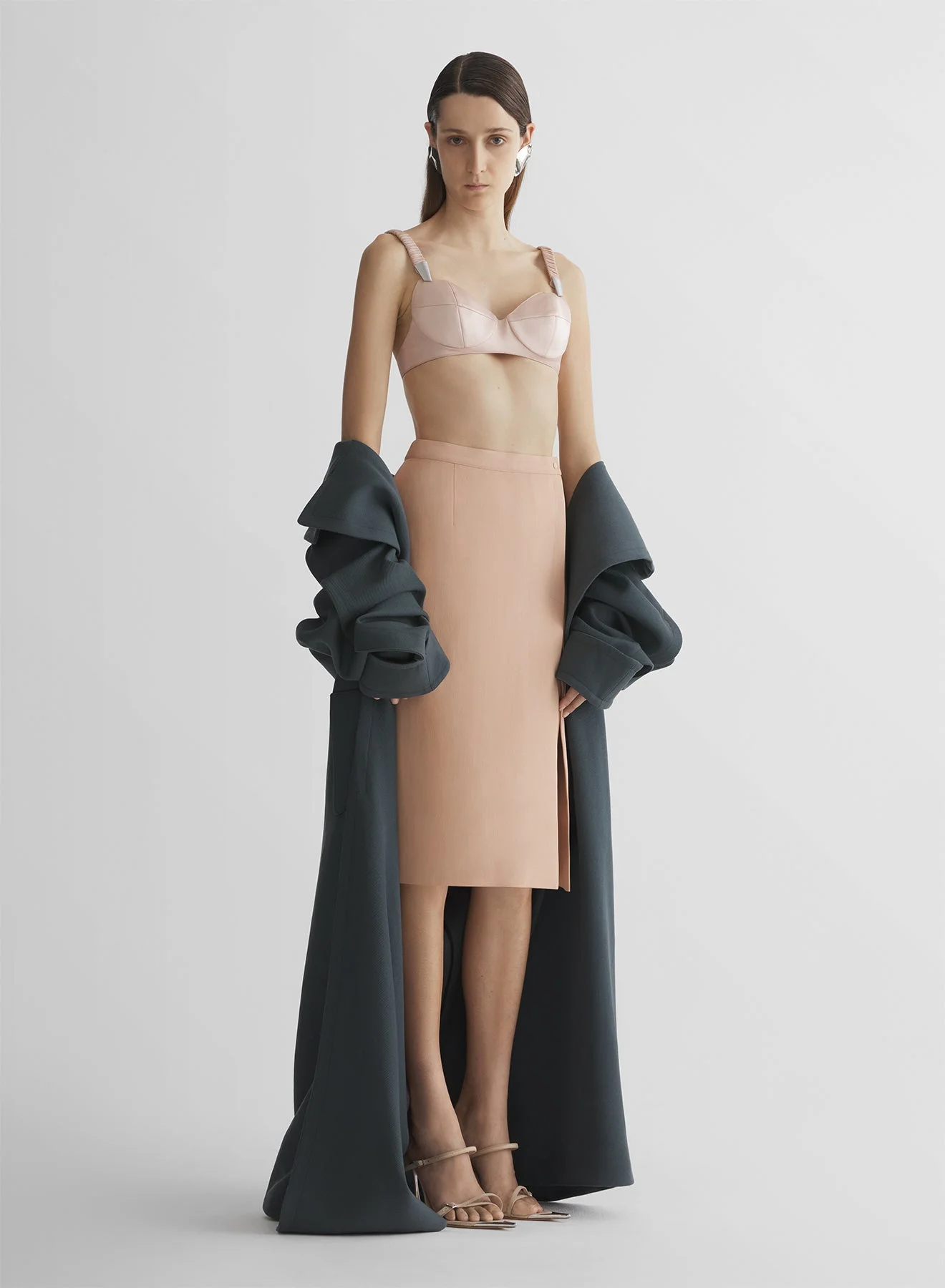 re/edit lingerie beige skirt - 1