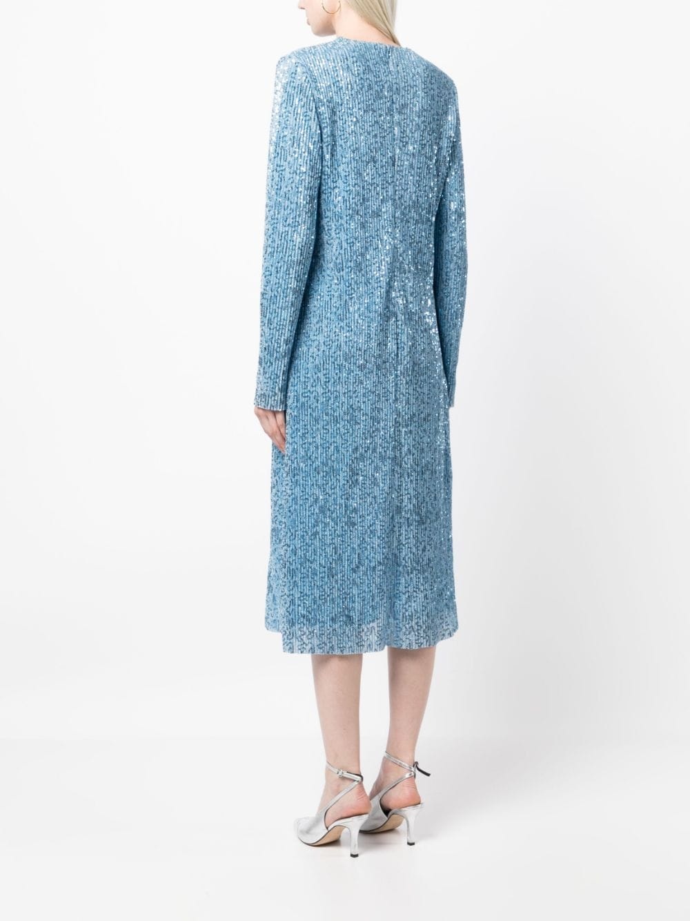 Celsia sequin-design midi dress - 4