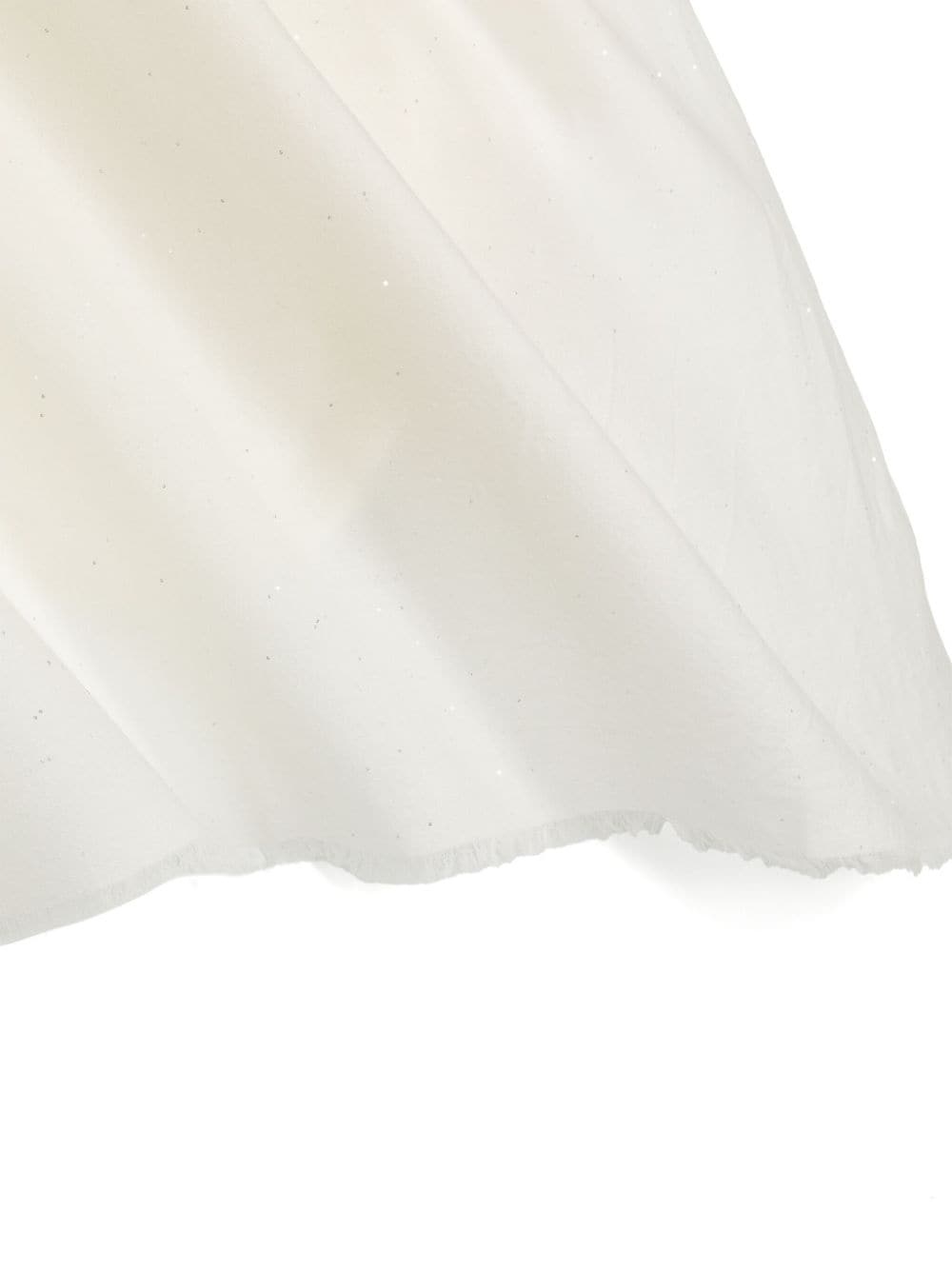 sequined frayed scarf - 3
