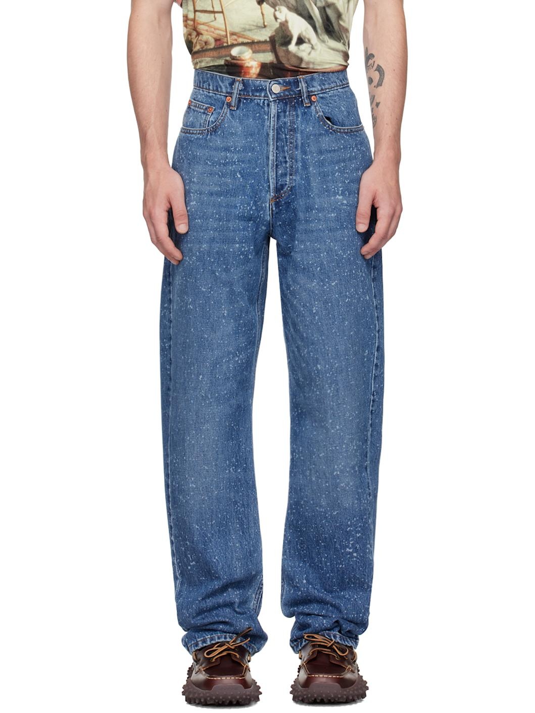 Blue Pioggerella Jeans - 1