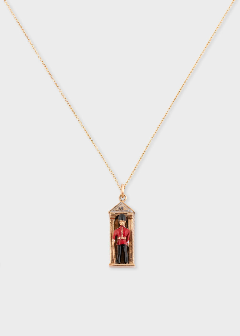 Gold Vintage 'London Guardsman' Necklace 1