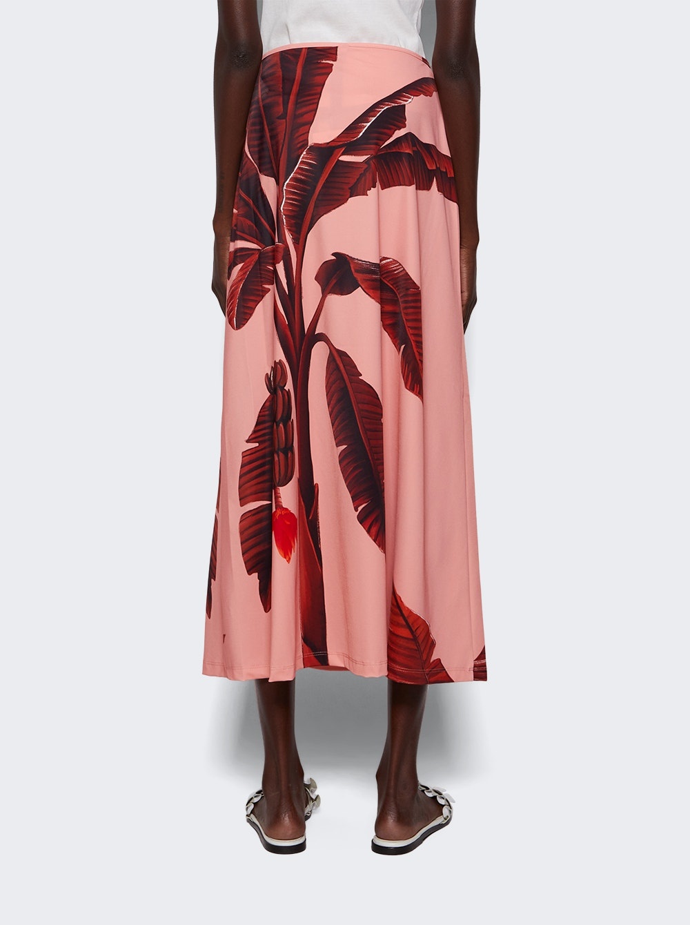 Urubamba Midi Skirt Banana Salmon - 5