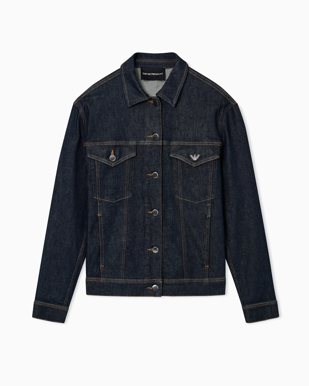 Rinsed, comfort-denim jacket - 1