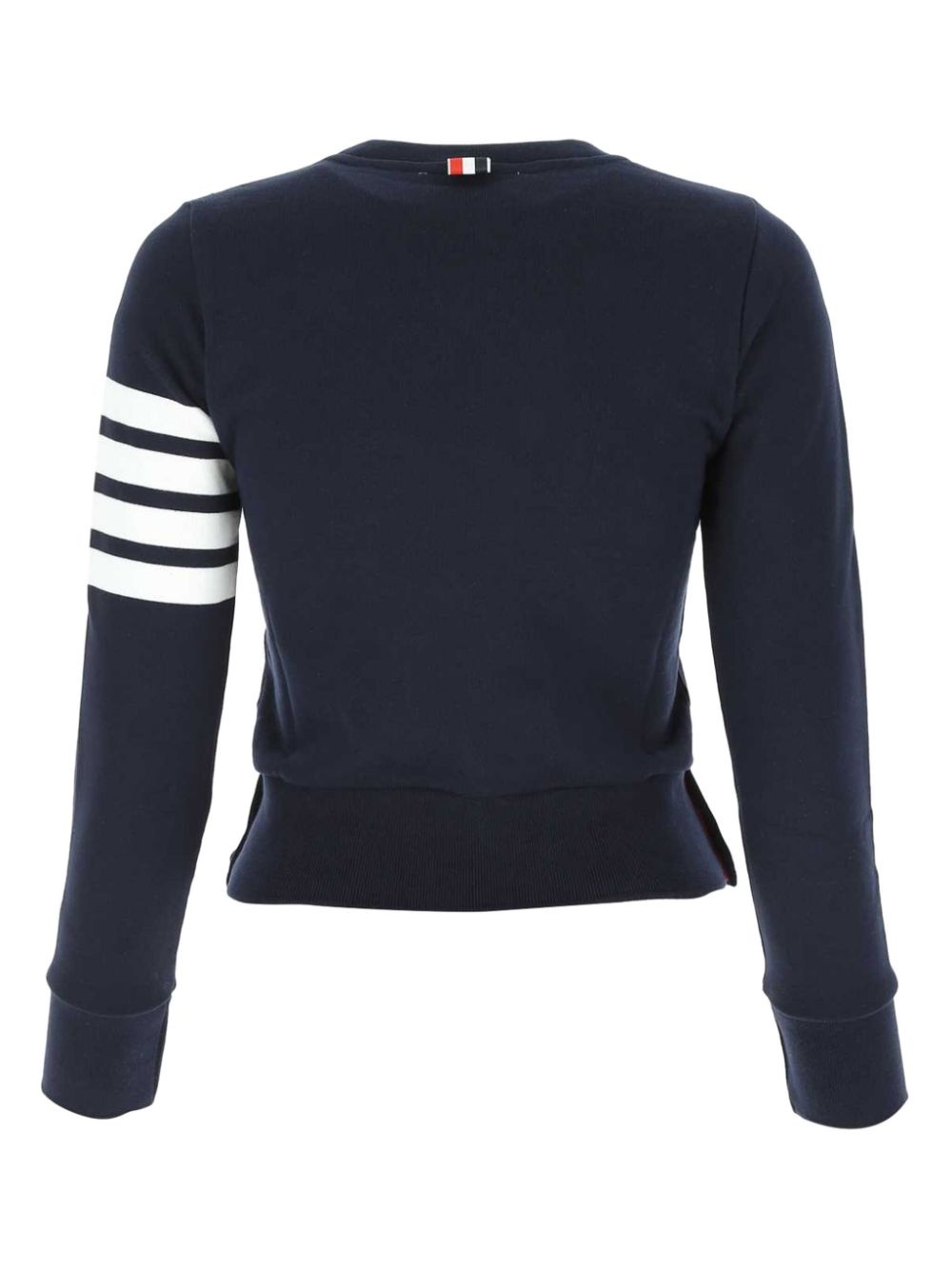 four-bar stripe cotton jumper - 2