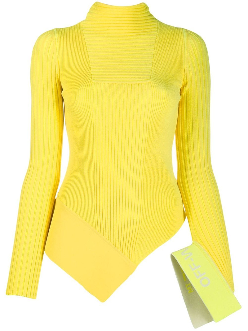 asymmetric knitted top 1