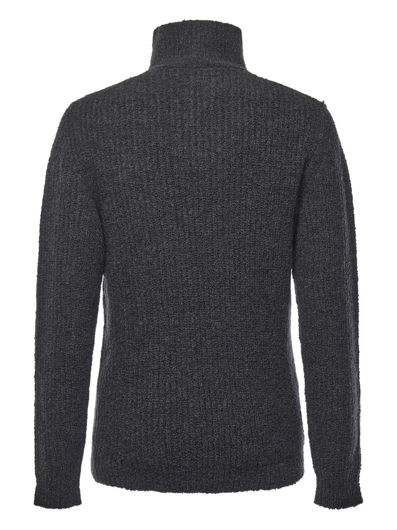 Dolce & Gabbana high-neck zip-up sweater outlook