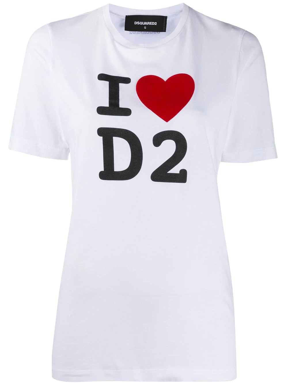 I Heart D2 print T-shirt - 1