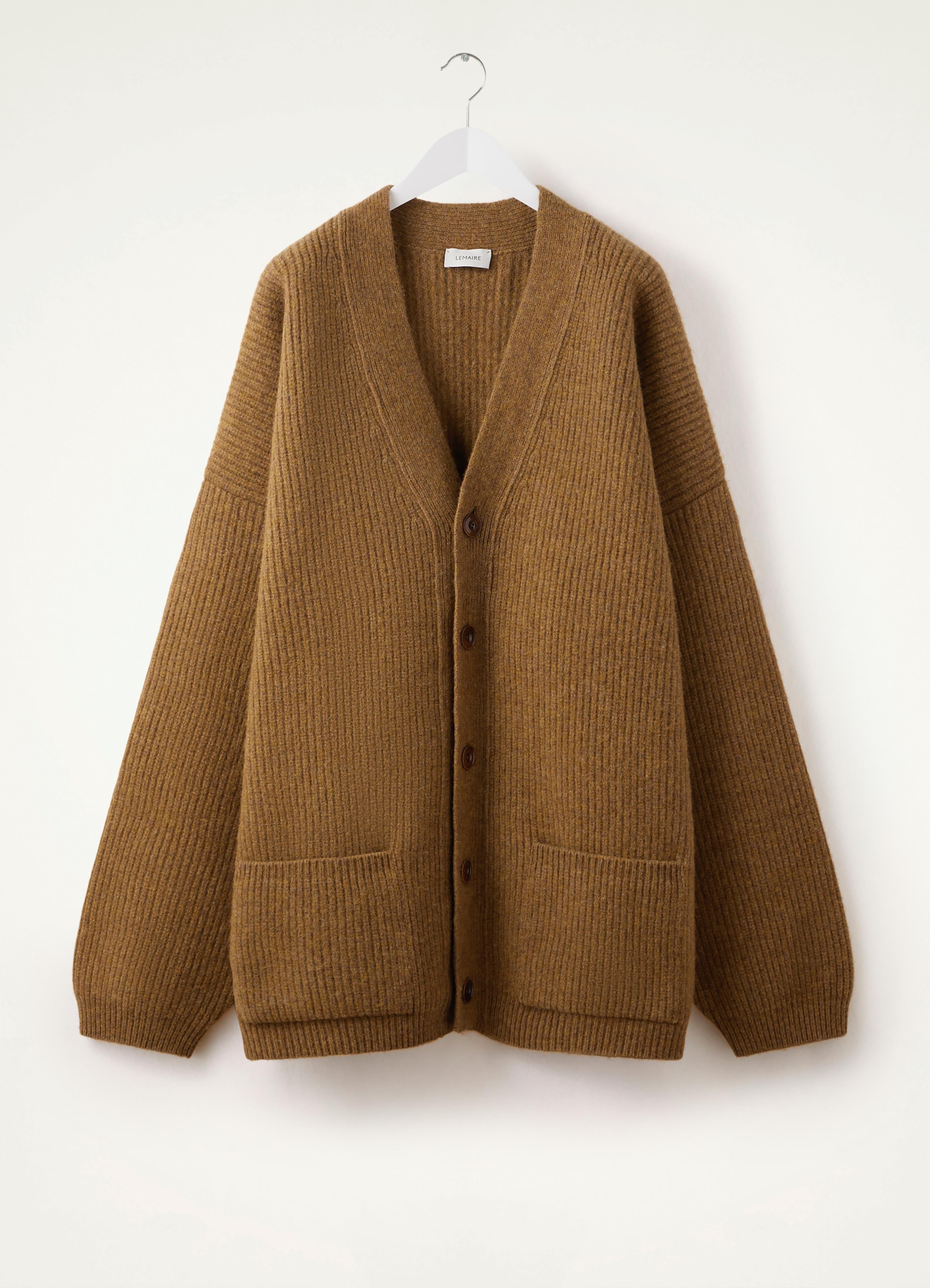 FELTED CARDIGAN COAT - 1