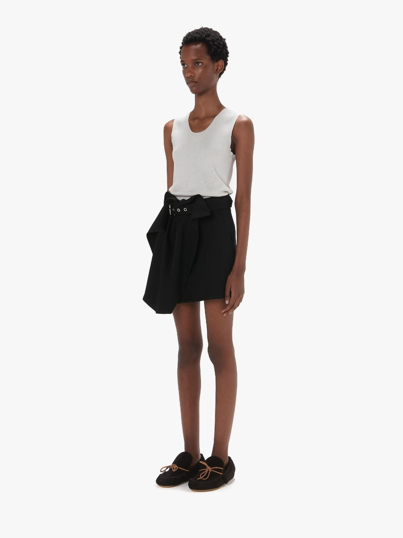 FOLD OVER MINI SKIRT 4