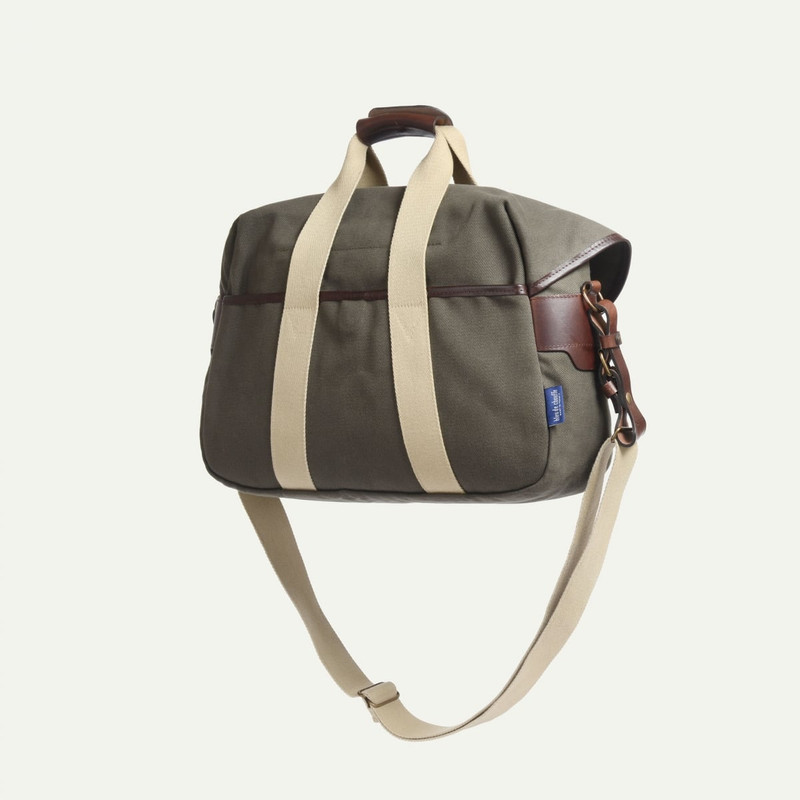 Bleu de Chauffe MUSETTE BUSINESS BAG  -  KHAKI BM outlook