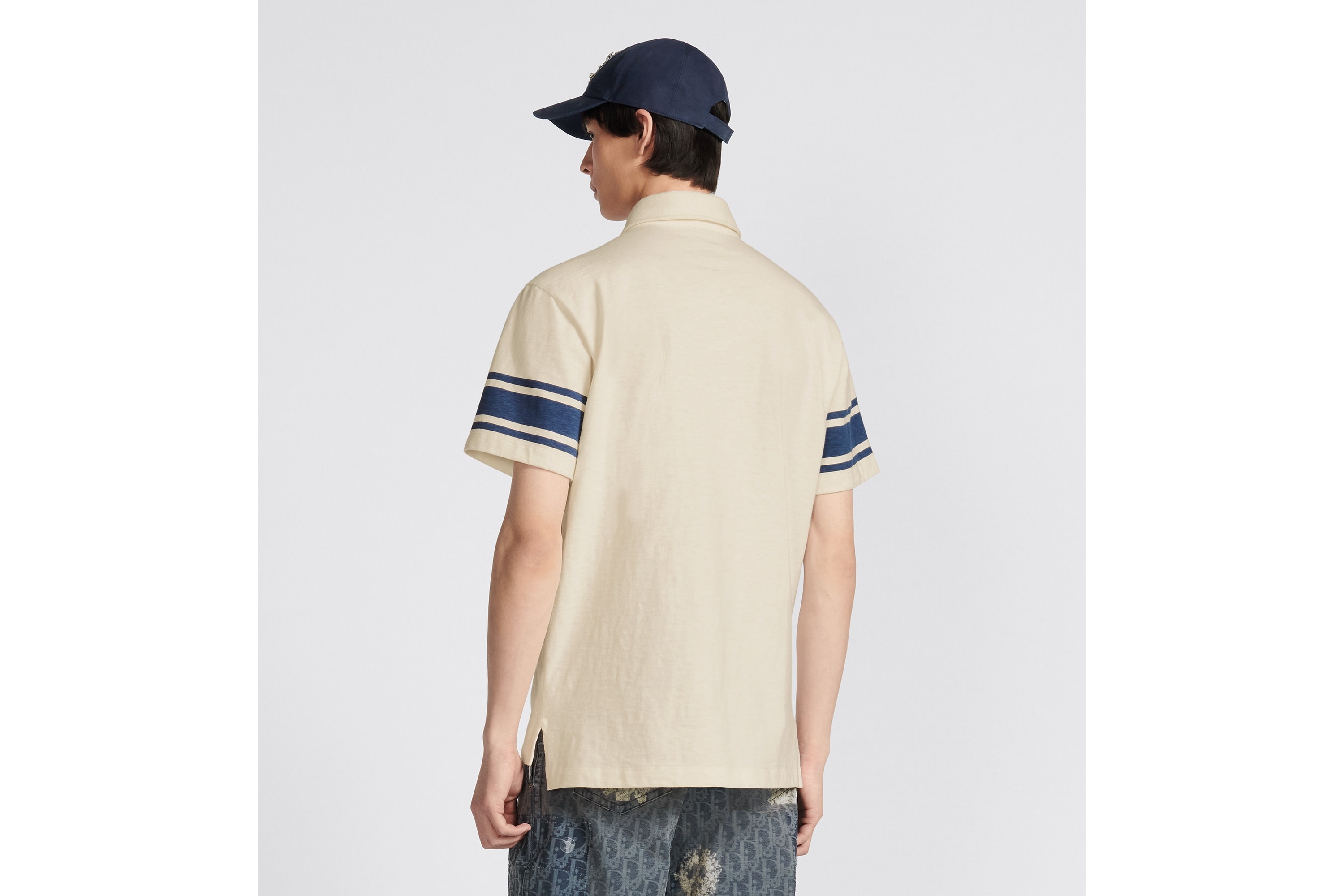 DIOR TEARS Relaxed-Fit Polo Shirt - 6