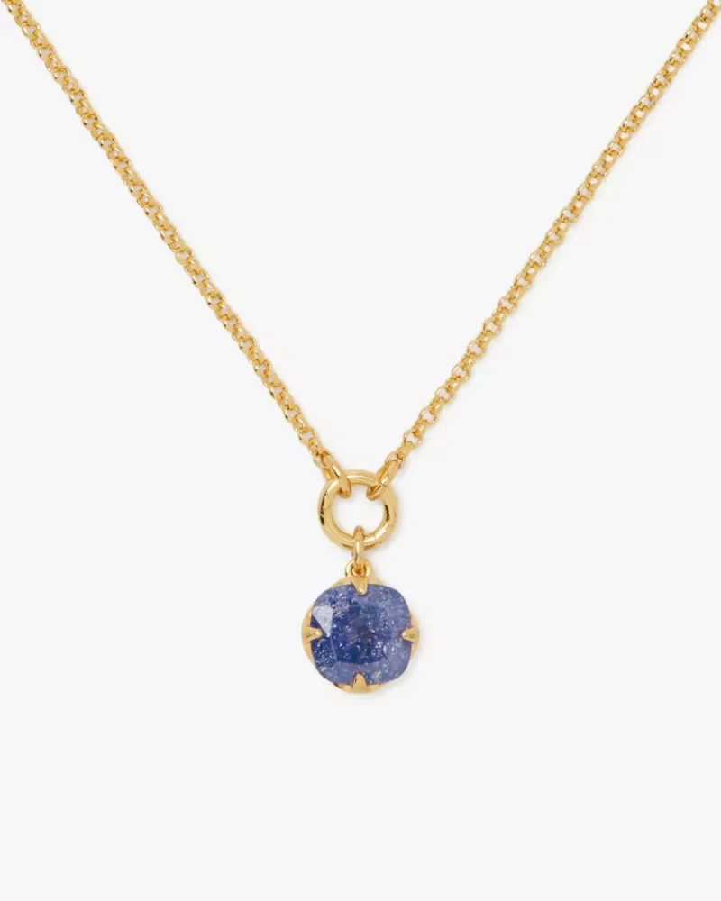 Pop Of Joy Spade Flower Pendant - 1