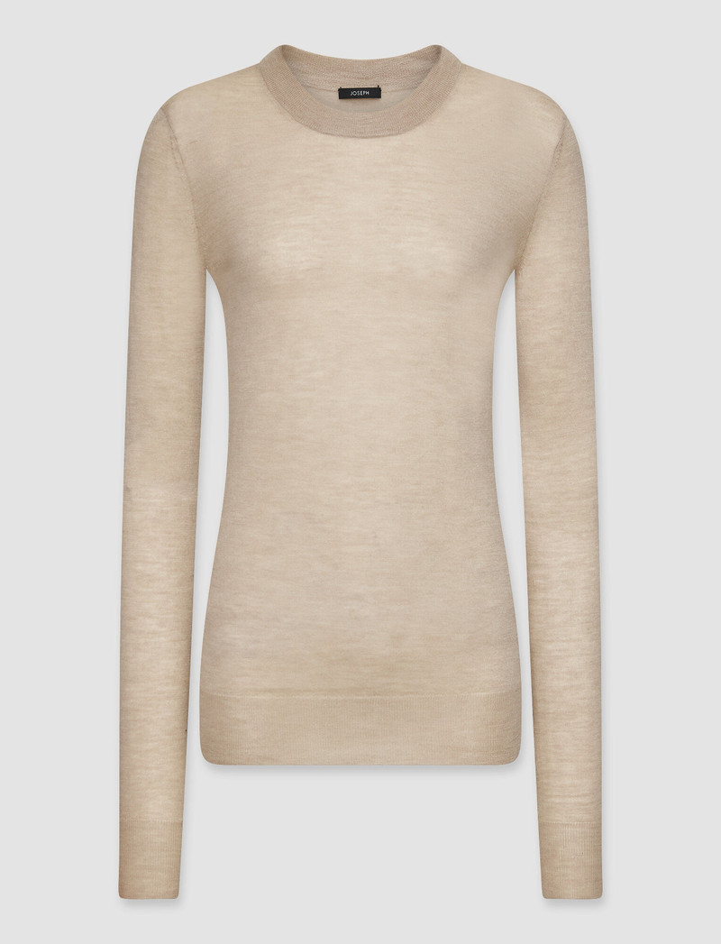 Cashair Round Neck Jumper 1