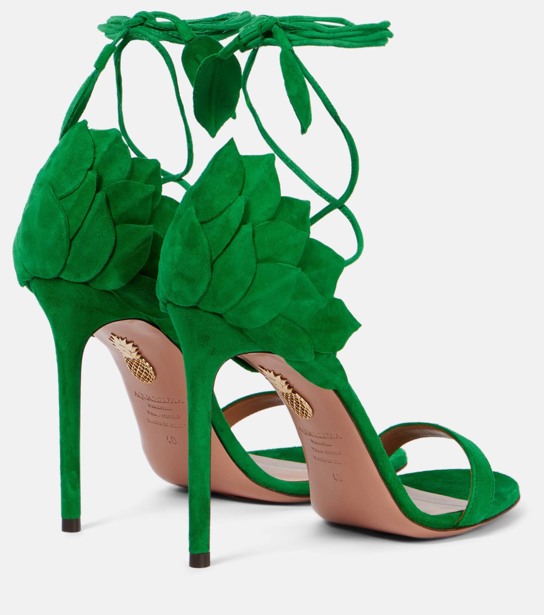 Hibiscus 105 suede sandals - 2
