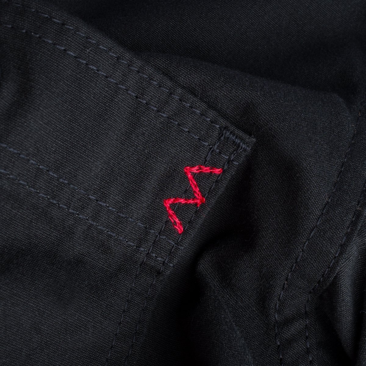 IHSH-395-BLK 7oz Fatigue Cloth Work Shirt - Black - 13