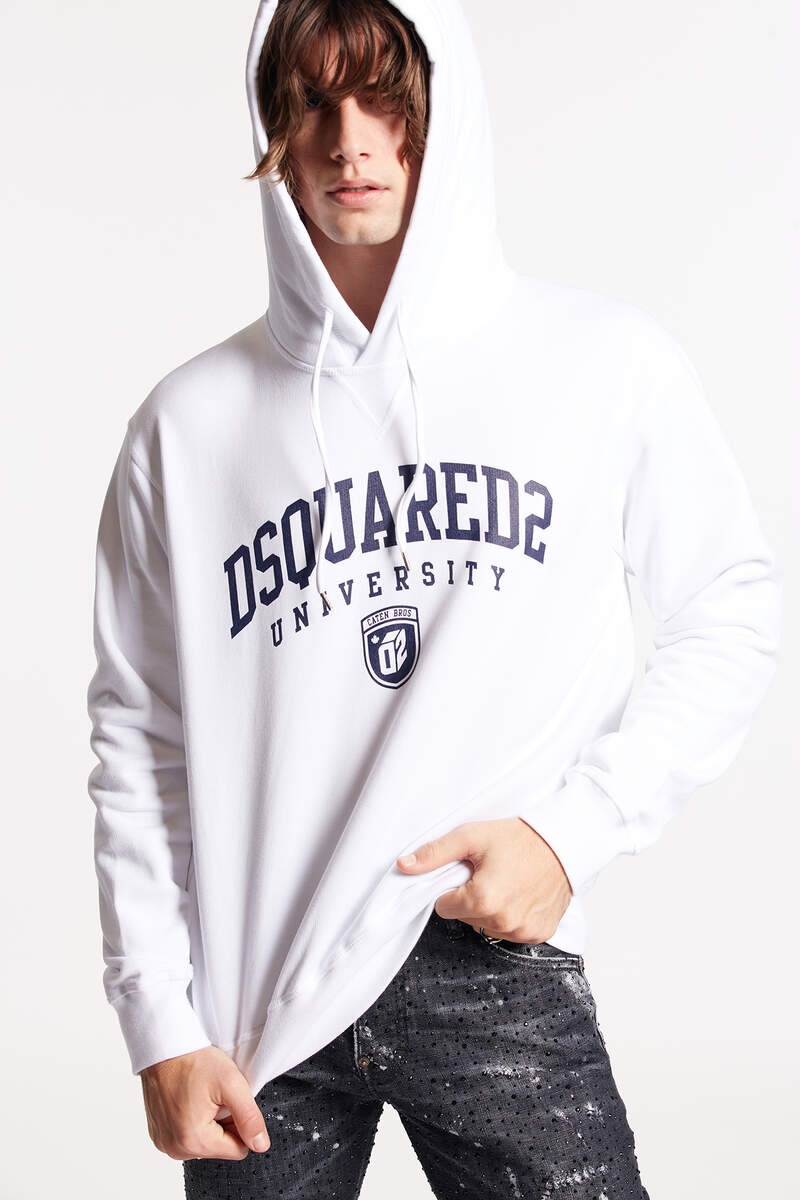 DSQUARED2 UNIVERSITY COOL HOODIE - 3