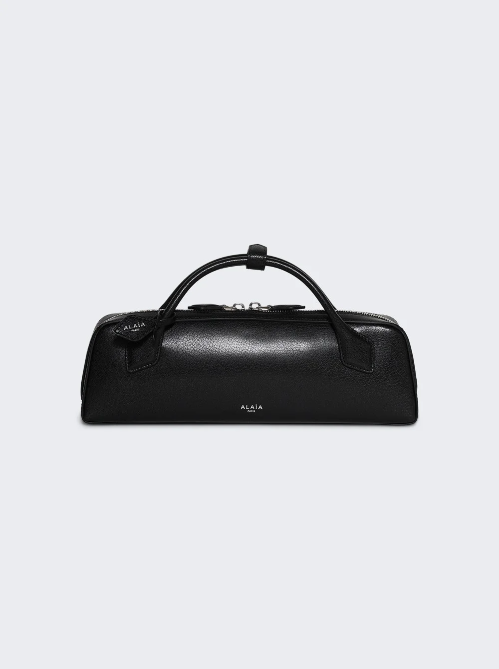 Le Teckel Clutch In Goatskin Black - 1