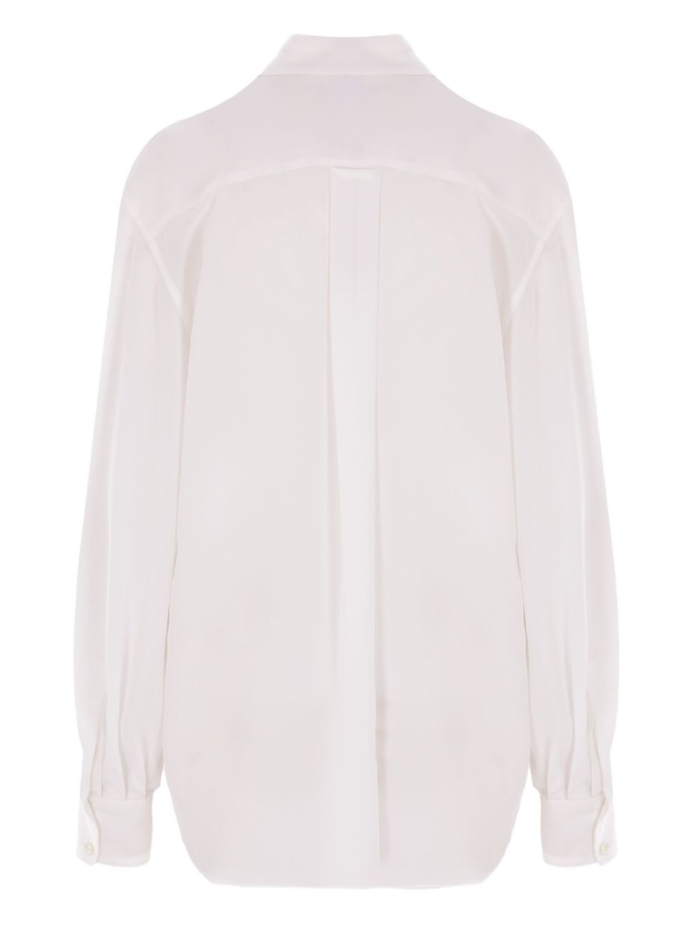 patch-pockets button-up shirt - 2