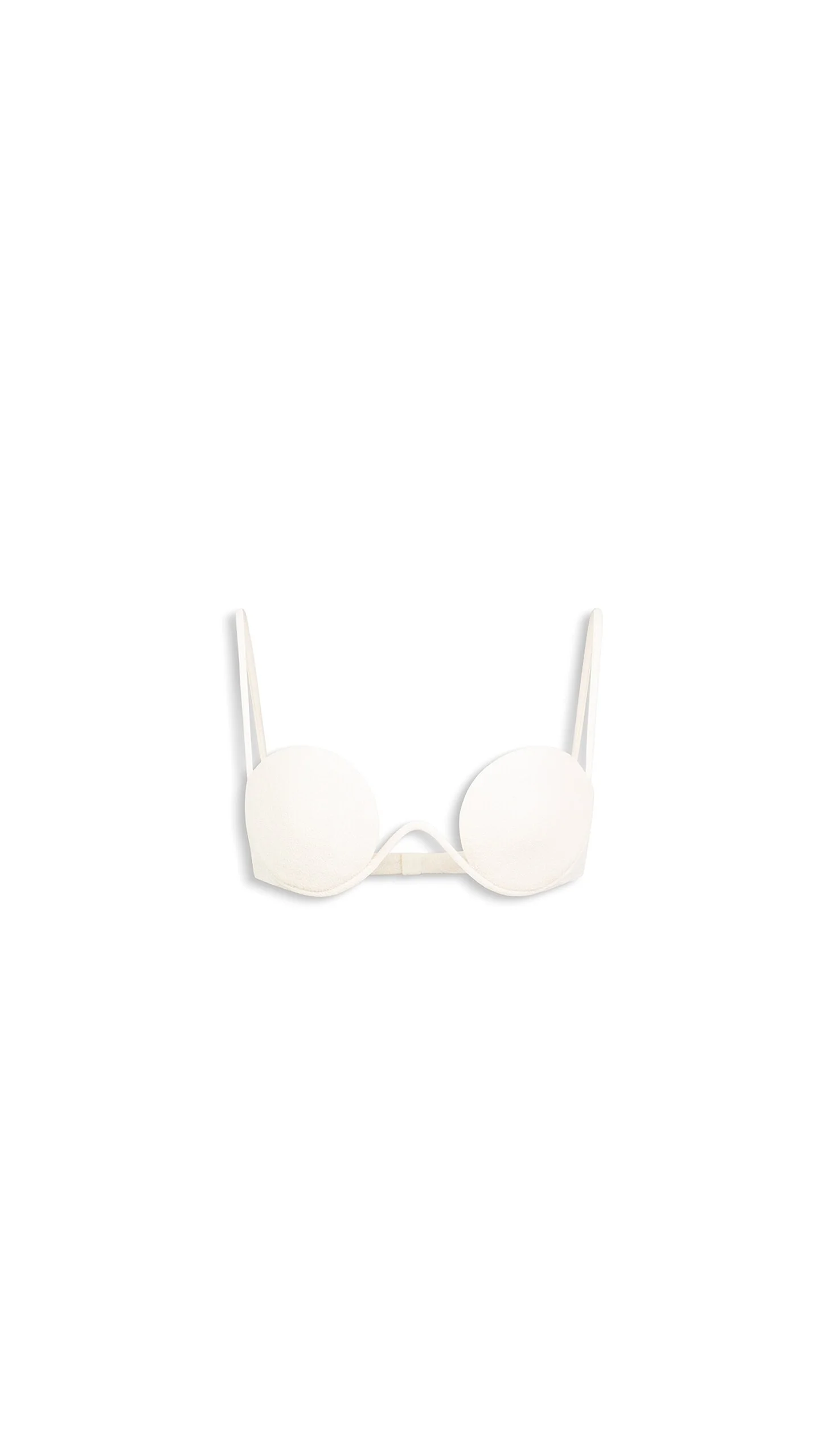 WOOL CREPE BRALETTE - 1