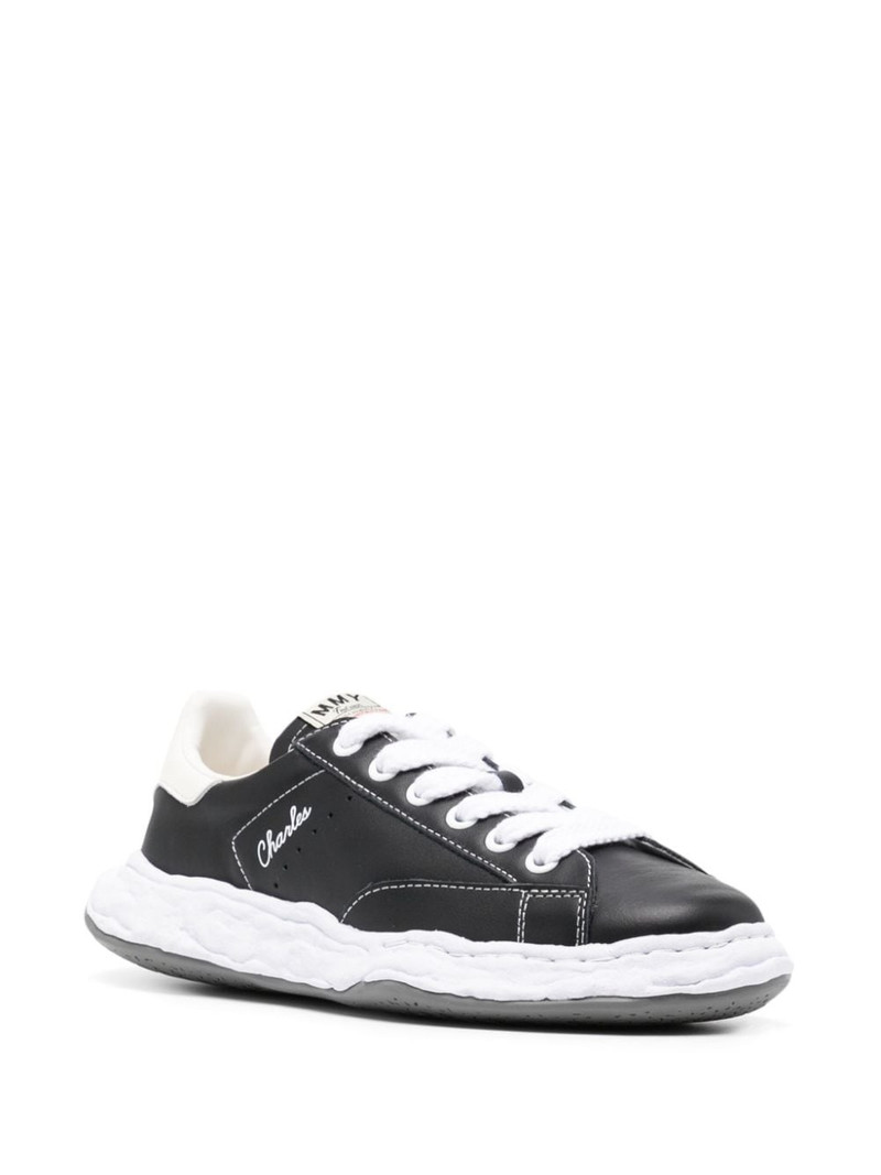 Maison MIHARAYASUHIRO Charles lace-up leather sneakers outlook