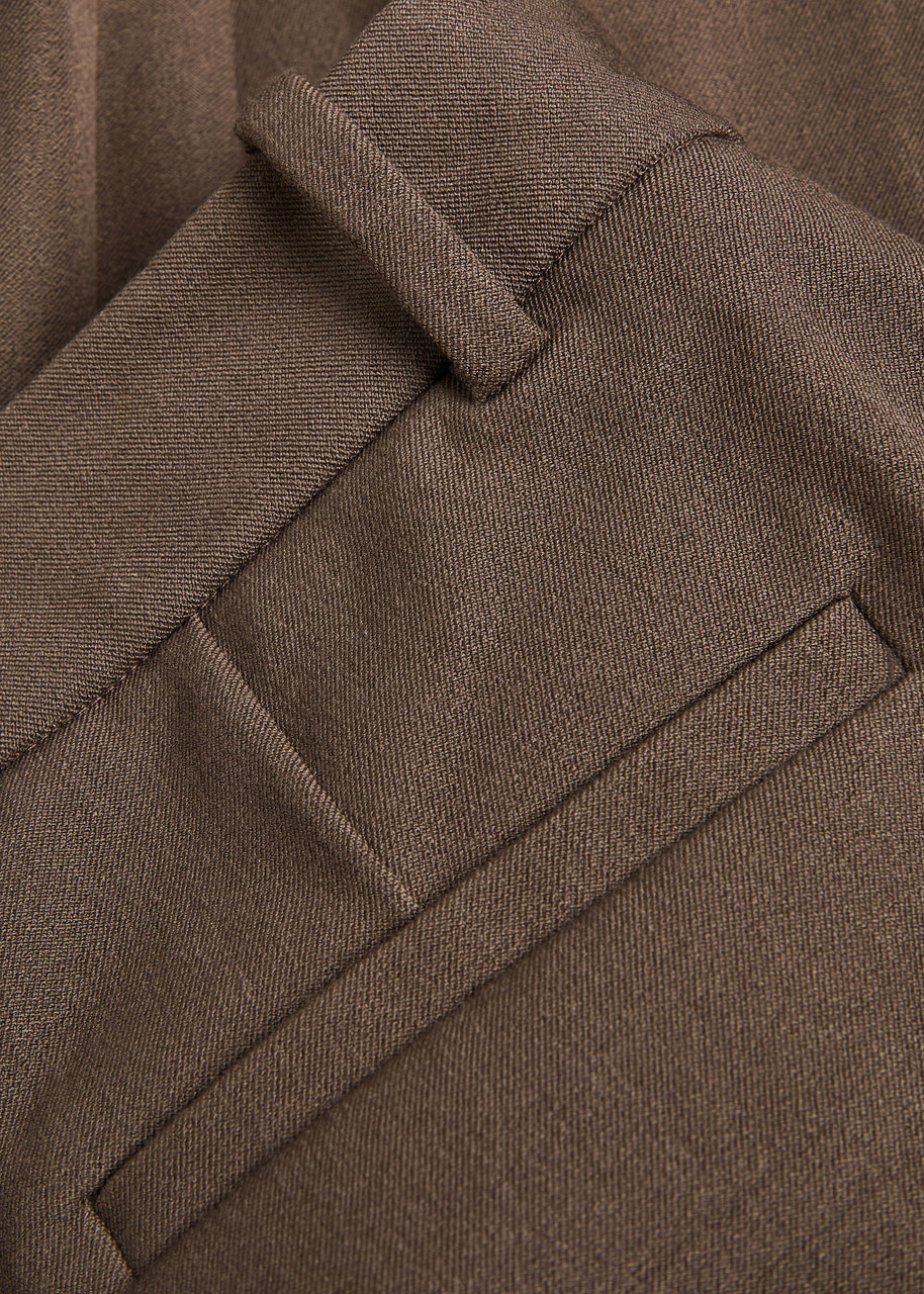 Joseph Tafira Flared-leg Stretch-twill Trousers - 5
