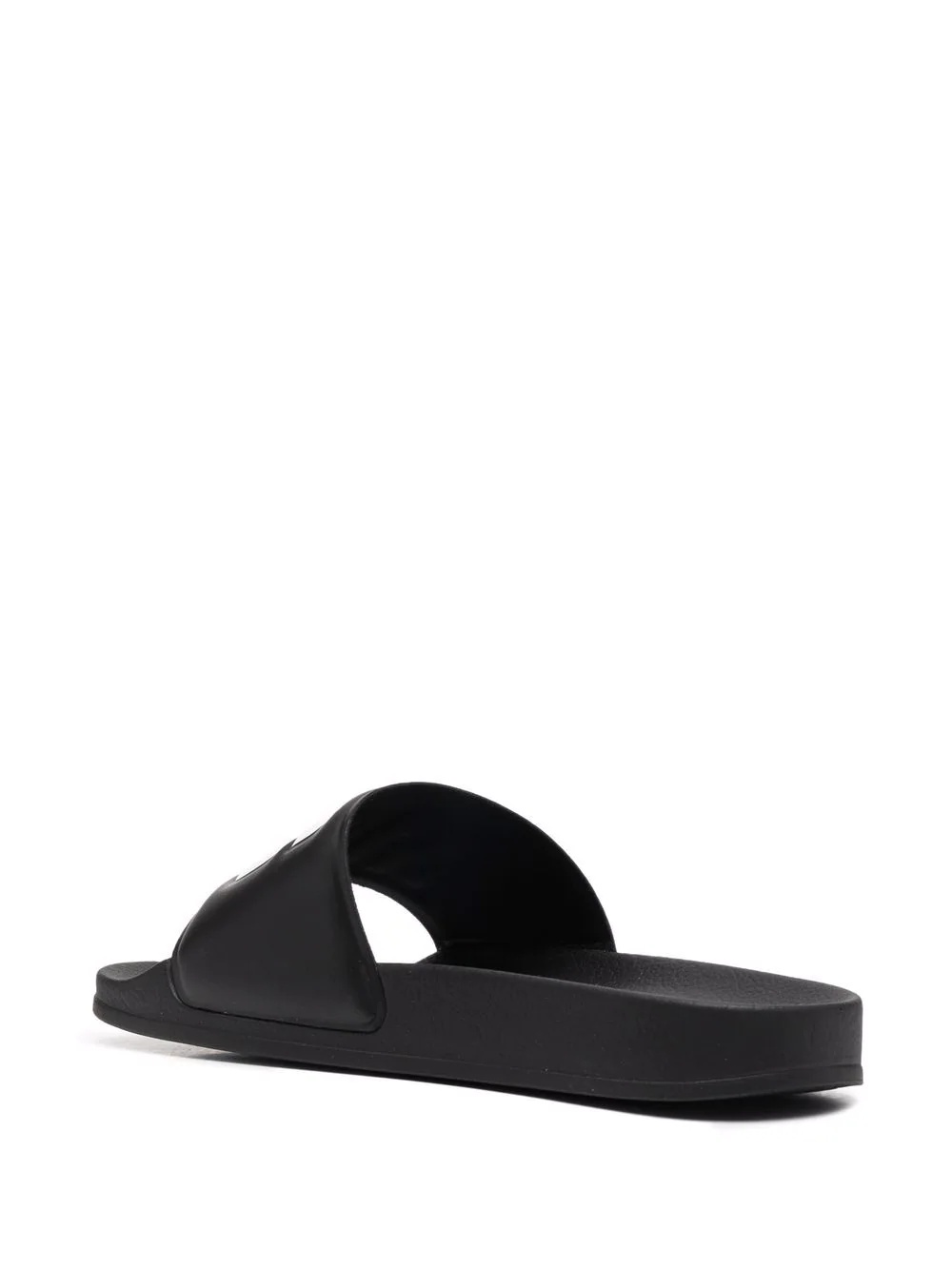 logo-embossed rubber slides - 6
