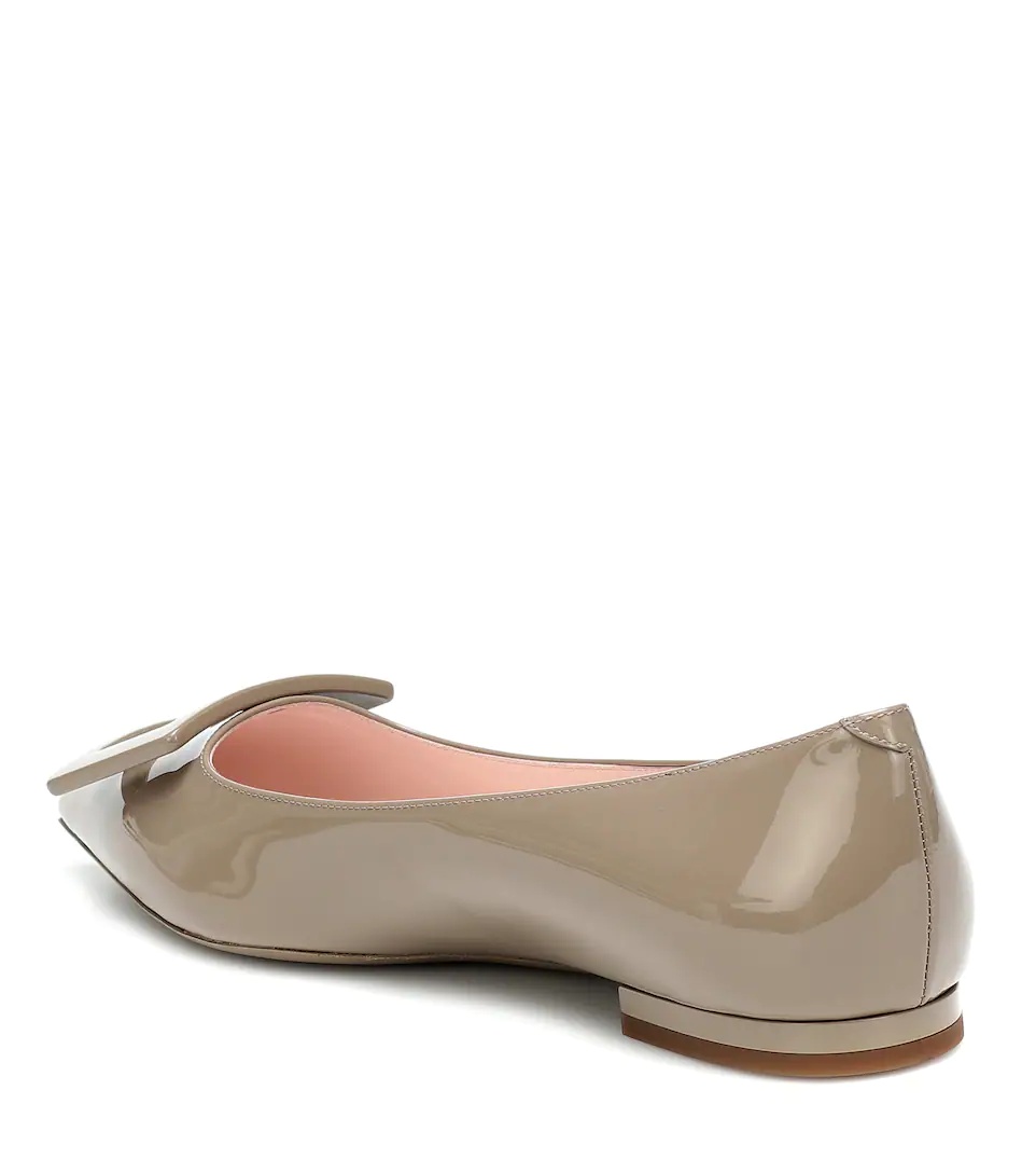 Gommettine Ball leather ballet flats - 3