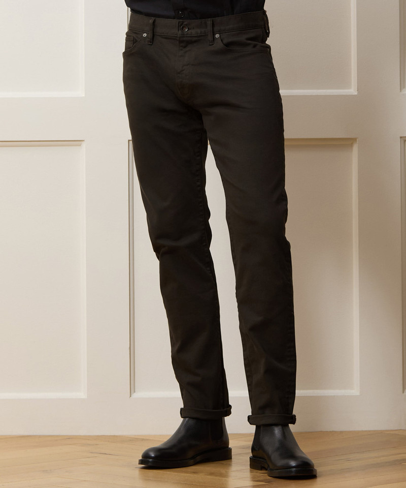 TODD SNYDER Slim Fit 5-Pocket Chino outlook