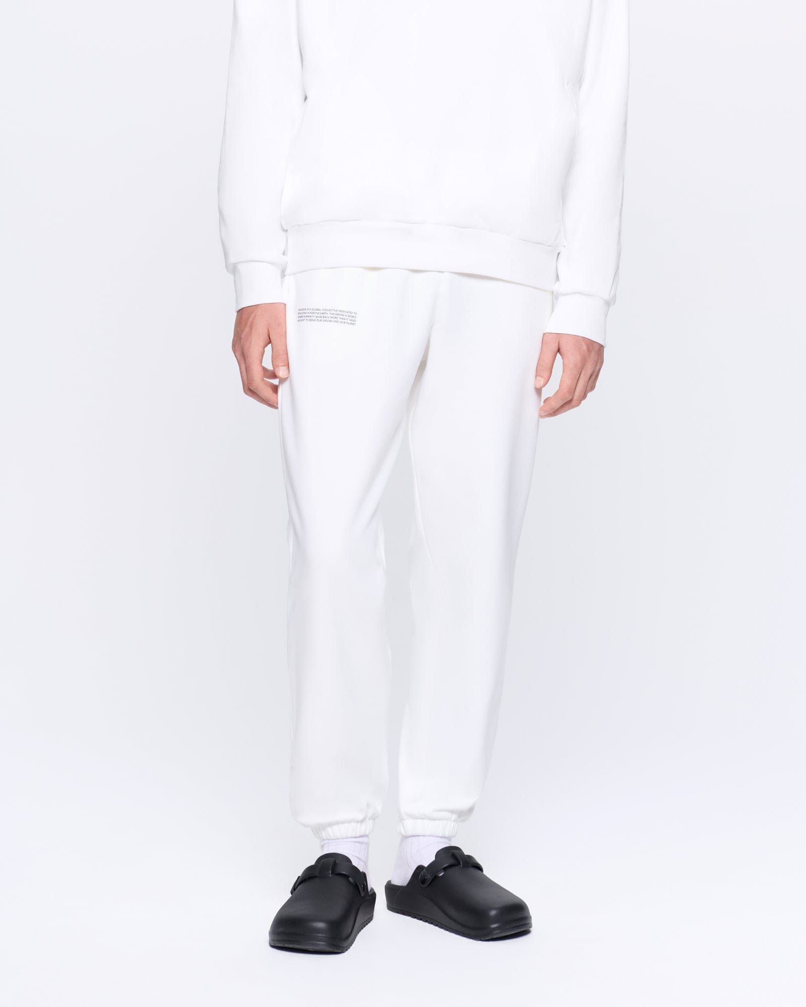 Mens 365 Midweight Track Pants - Off-White - 4