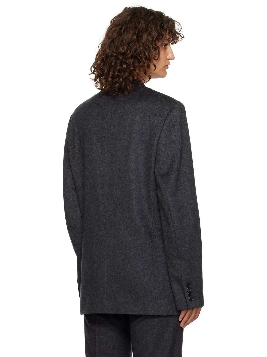 Gray Lasonne Blazer - 3